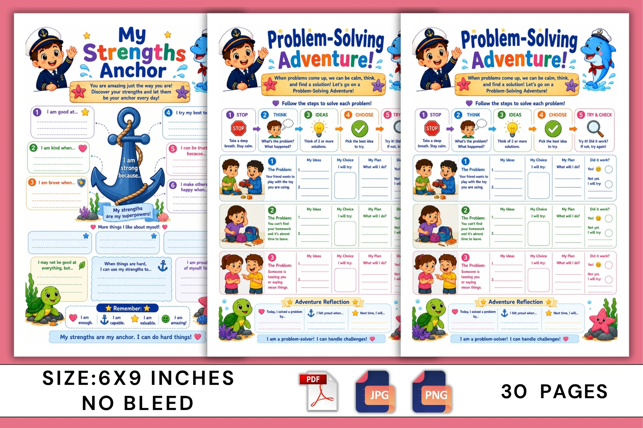 Calm Captain For Kids Workbook - Image 4