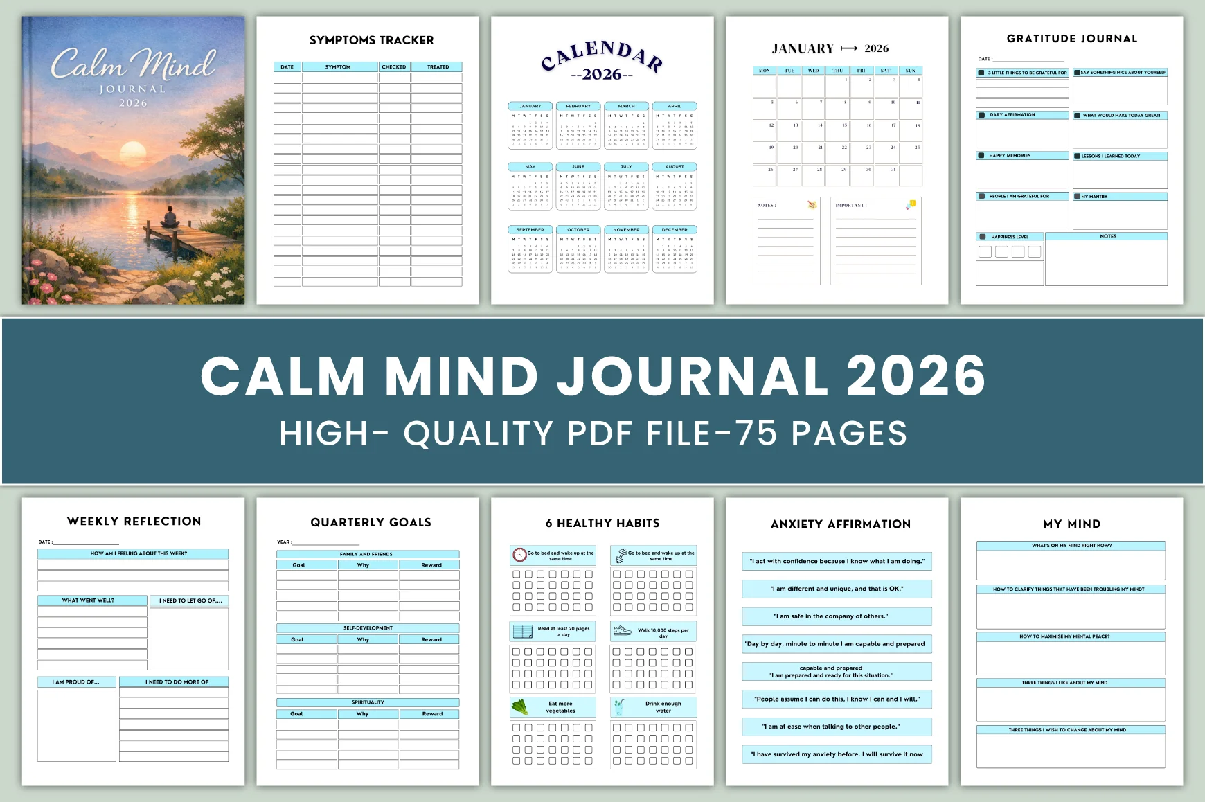 Calm Mind Journal