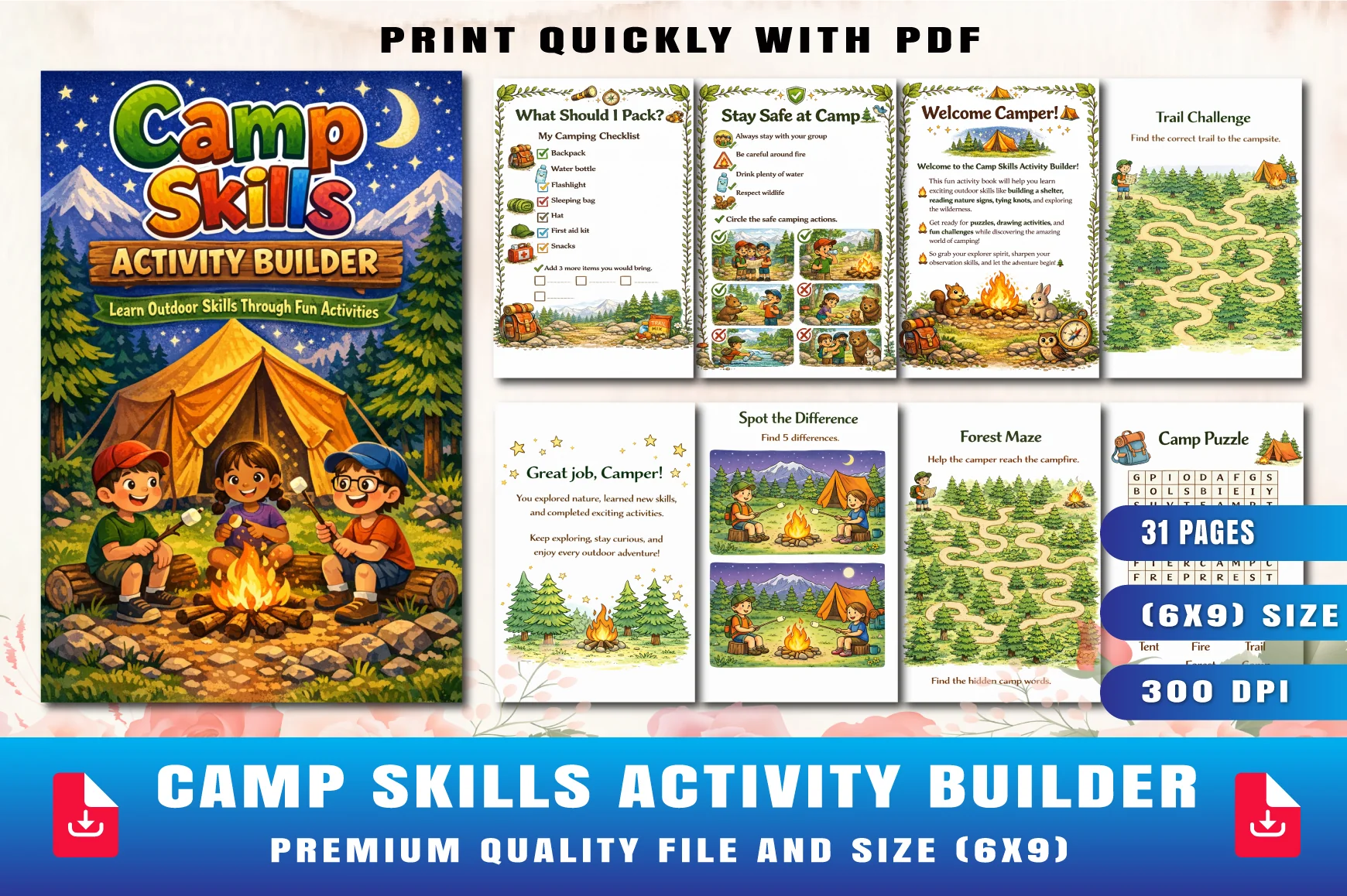 Camp Skills Activity Planner Builder