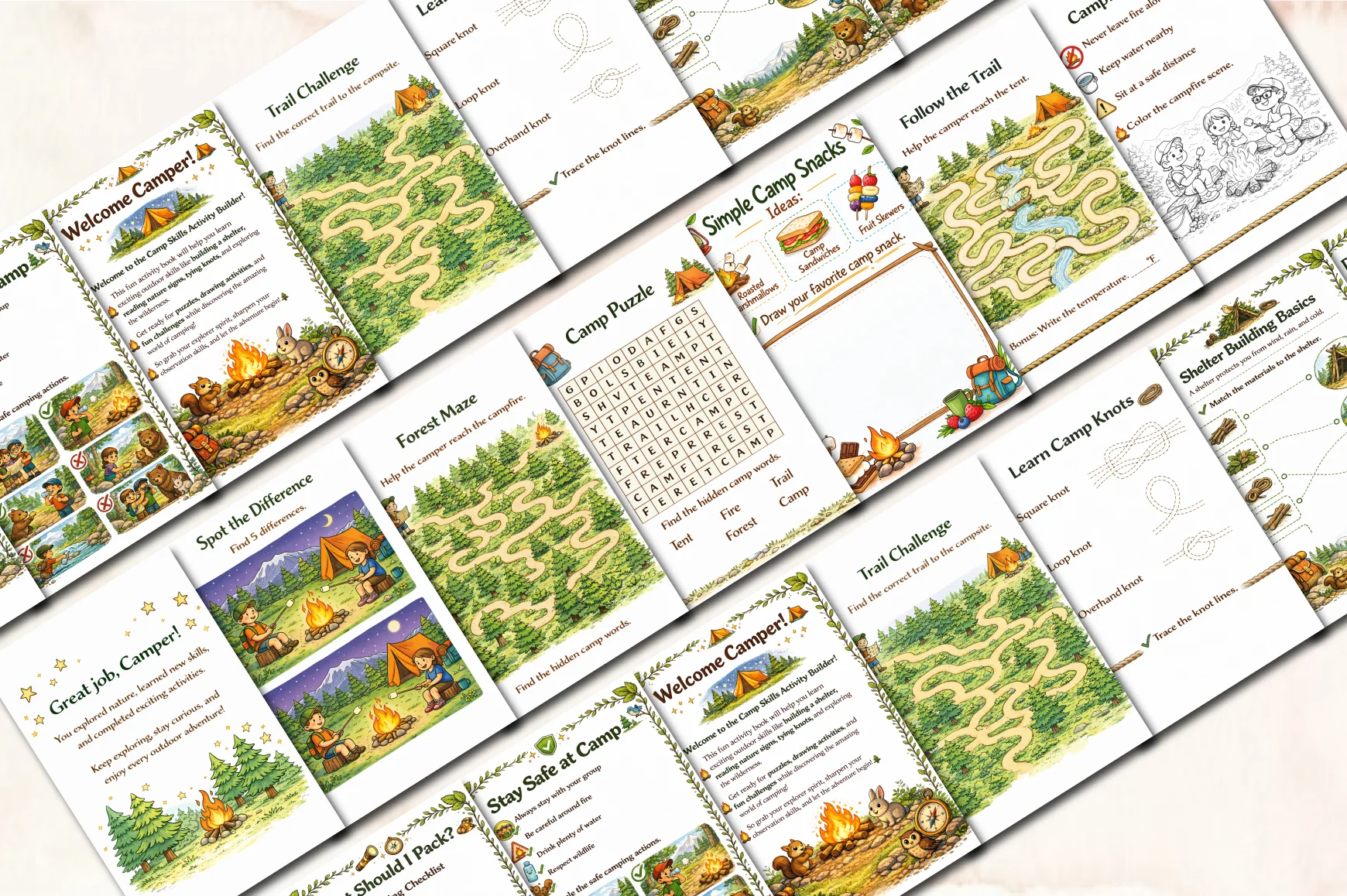 Camp Skills Activity Planner Builder - Image 3