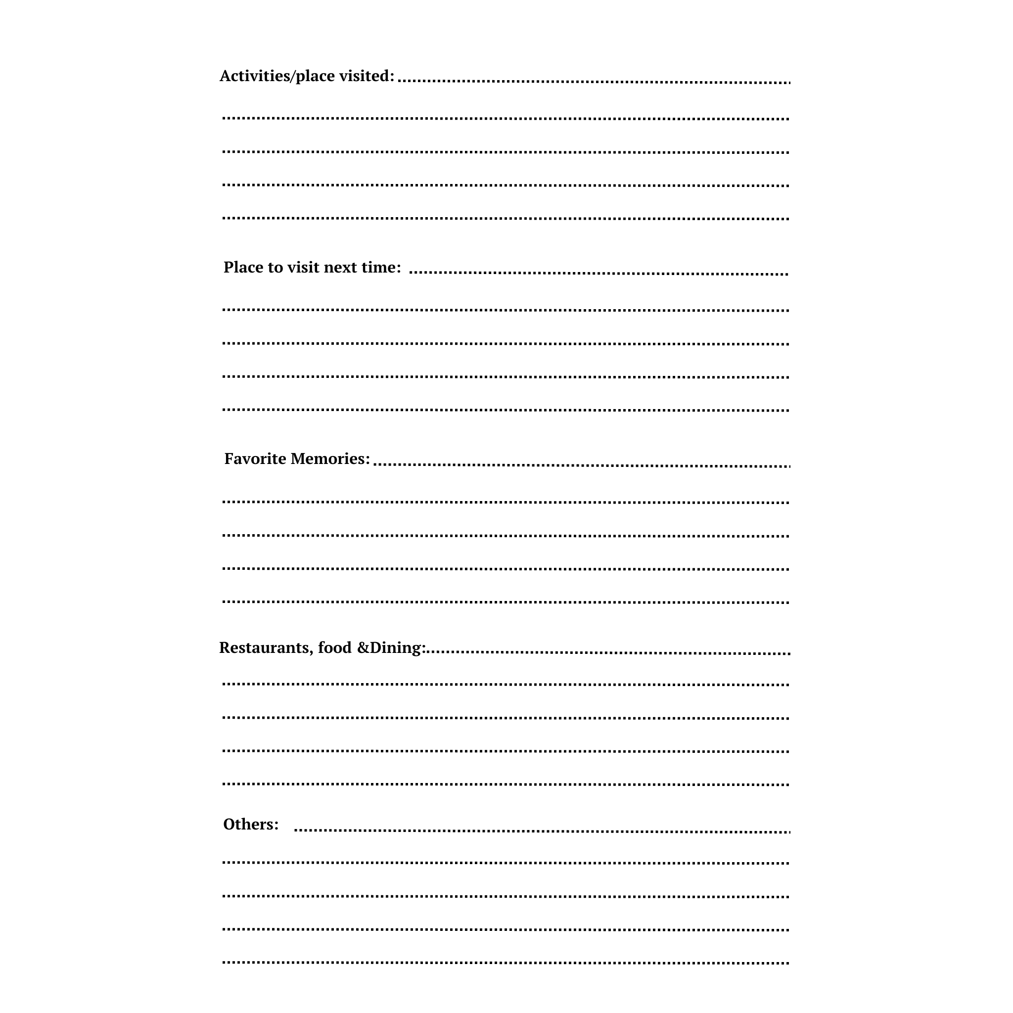 Camping Journal & RV Travel Logbook Bundle - Image 3