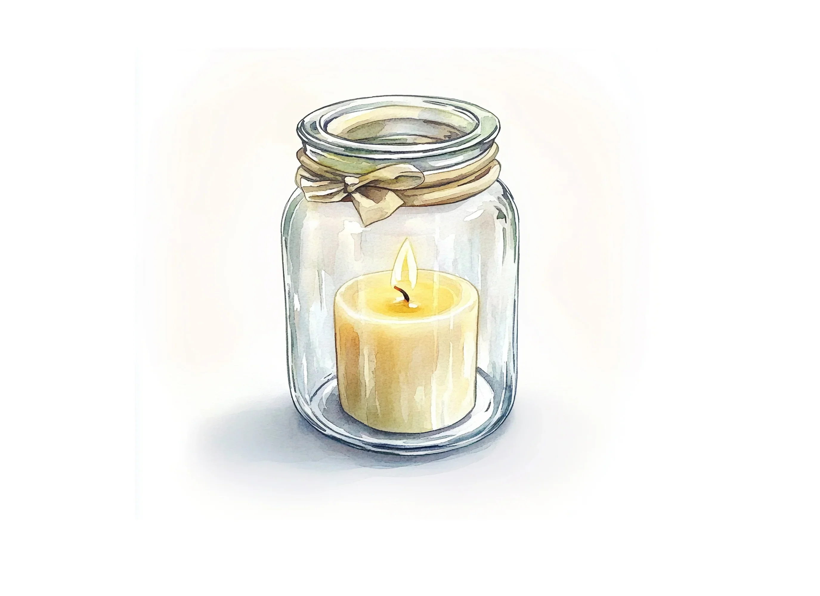Candle Jar Clipart Bundle - Image 2