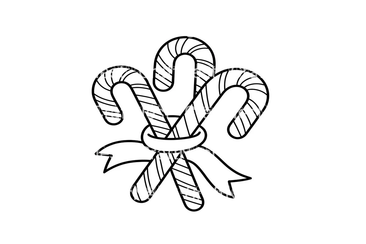 Candy Cane Bundles Coloring Books - Image 4