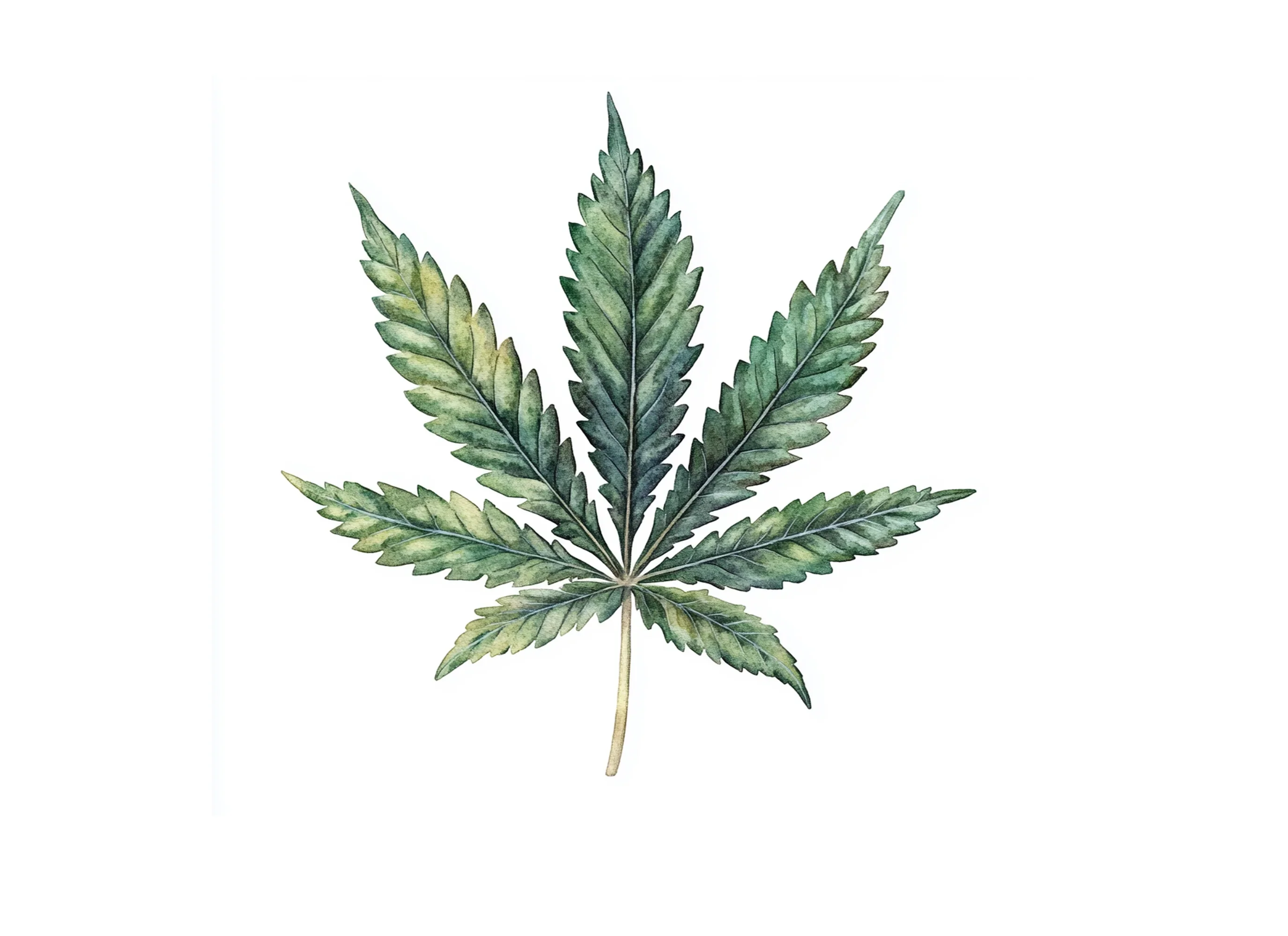 Cannabis Leaves Clipart Bundle - Image 3