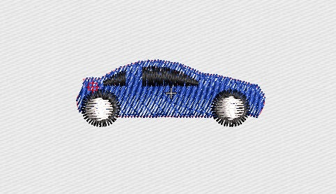 Car Embroidery Design