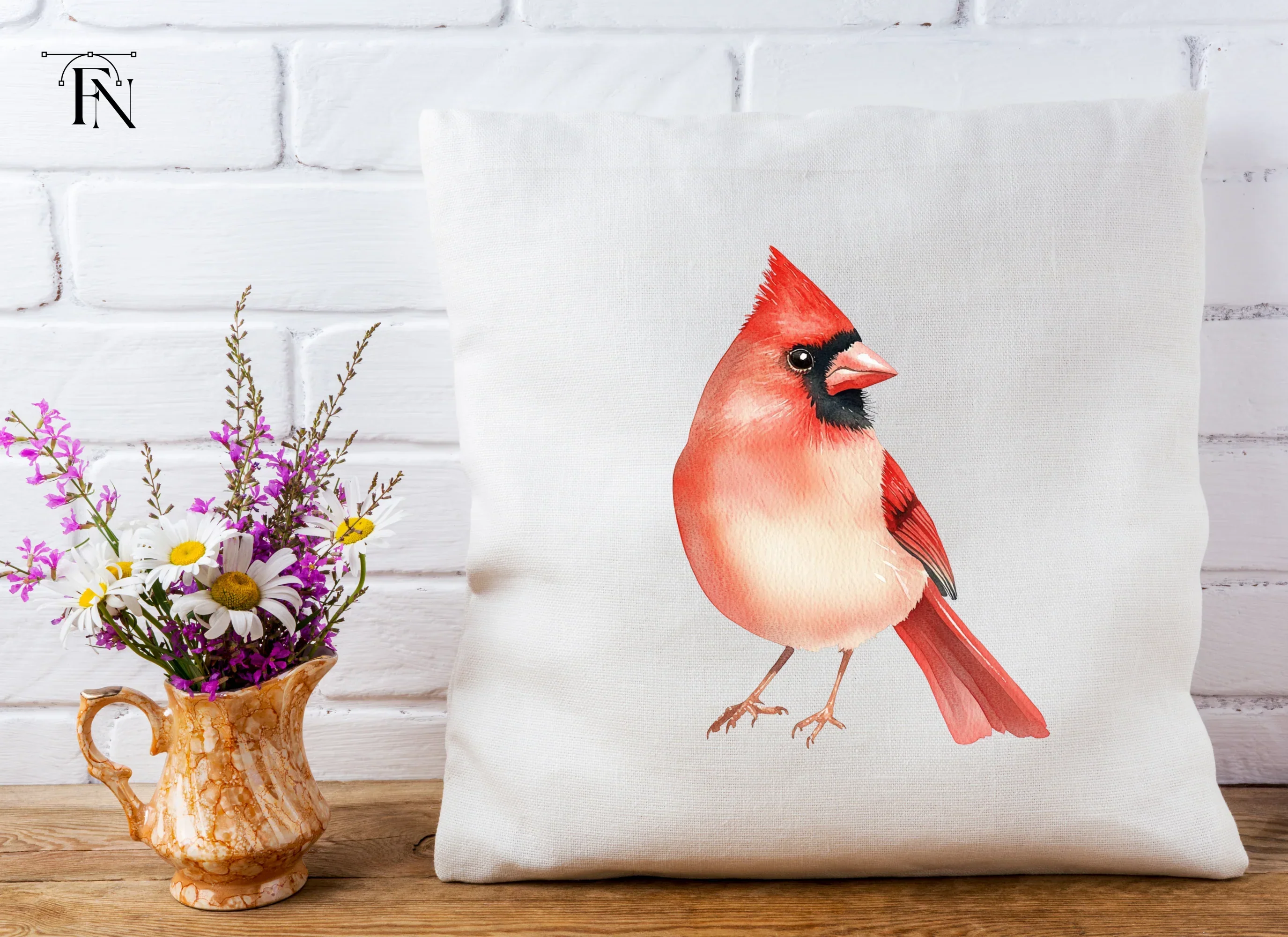 Cardinal Bird Clipart Bundle - Image 5
