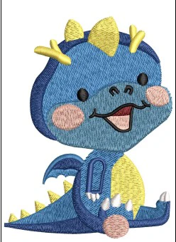 Cartoon Embroidery Design