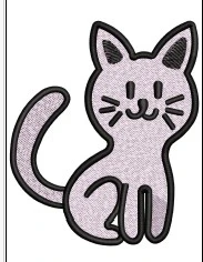 Cat Embroidery Design