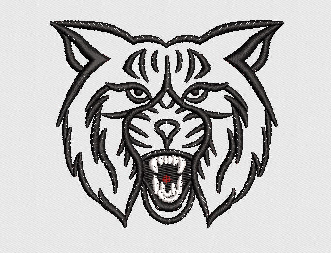 Cat Embroidery Design