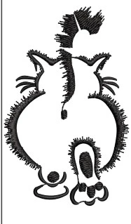 Cat Embroidery Design