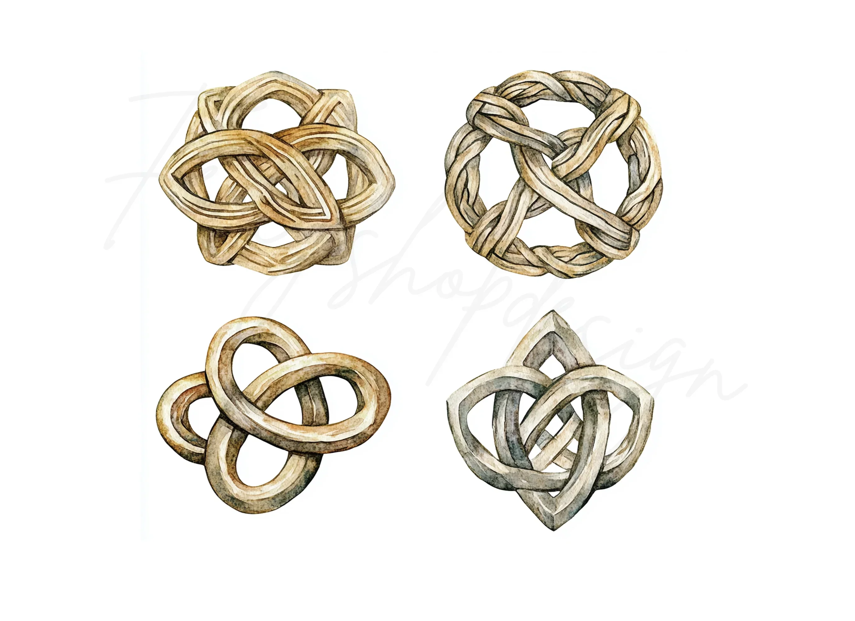 Celtic Knots Clipart Bundle - Image 3