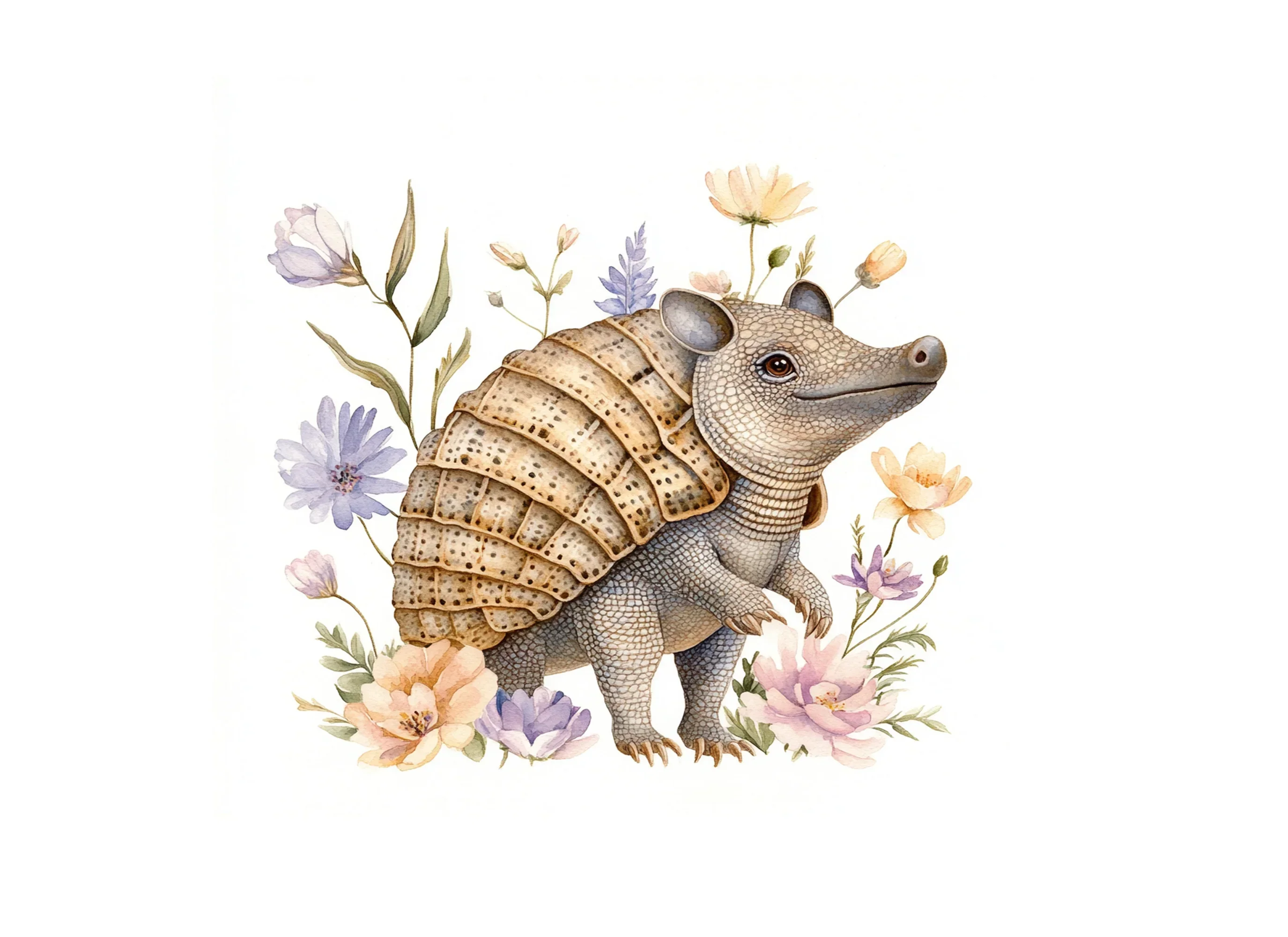Charming Armadillo Clipart Bundle - Image 2
