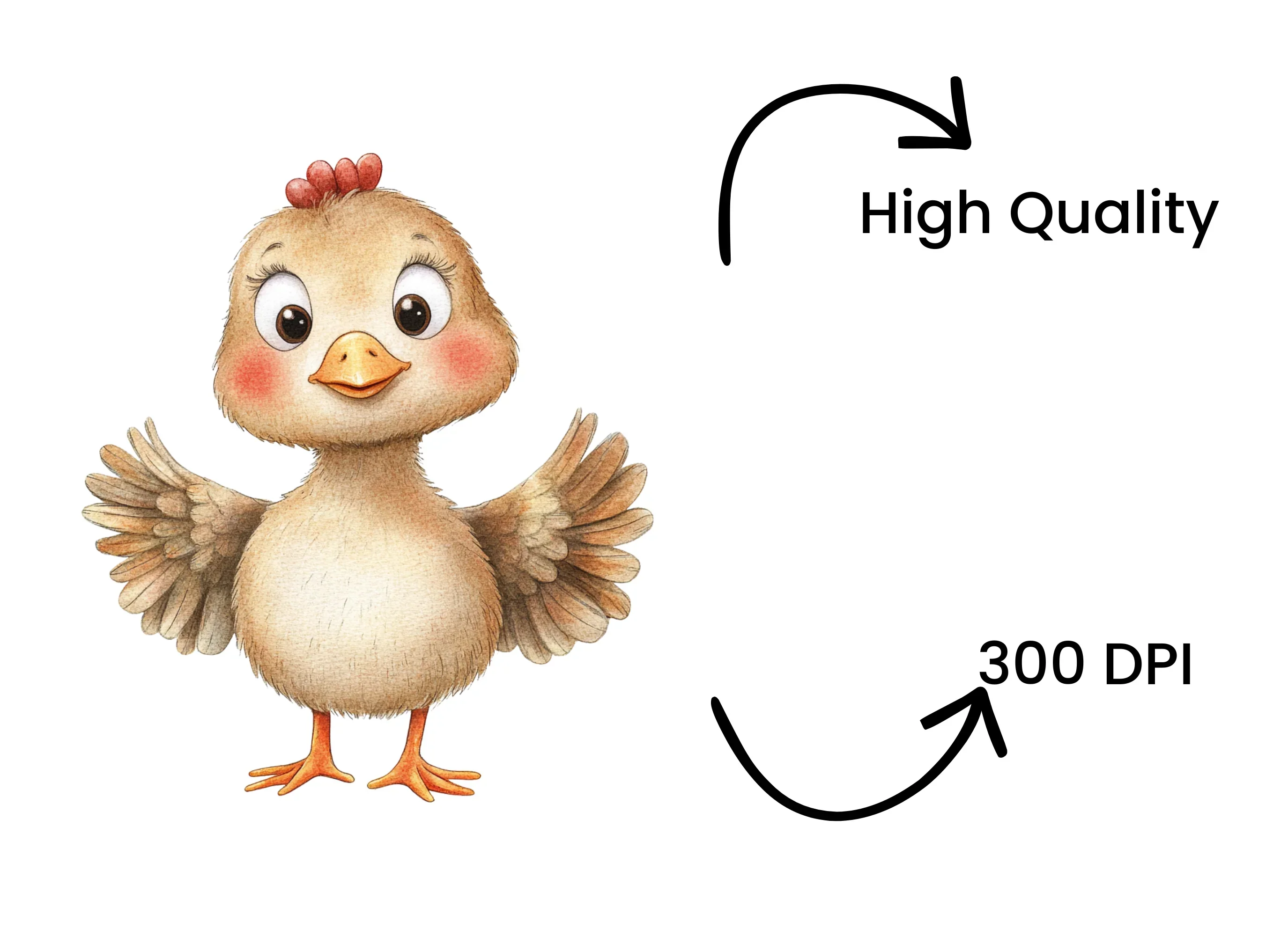 Charming Baby Chick Clipart Bundle - Image 4