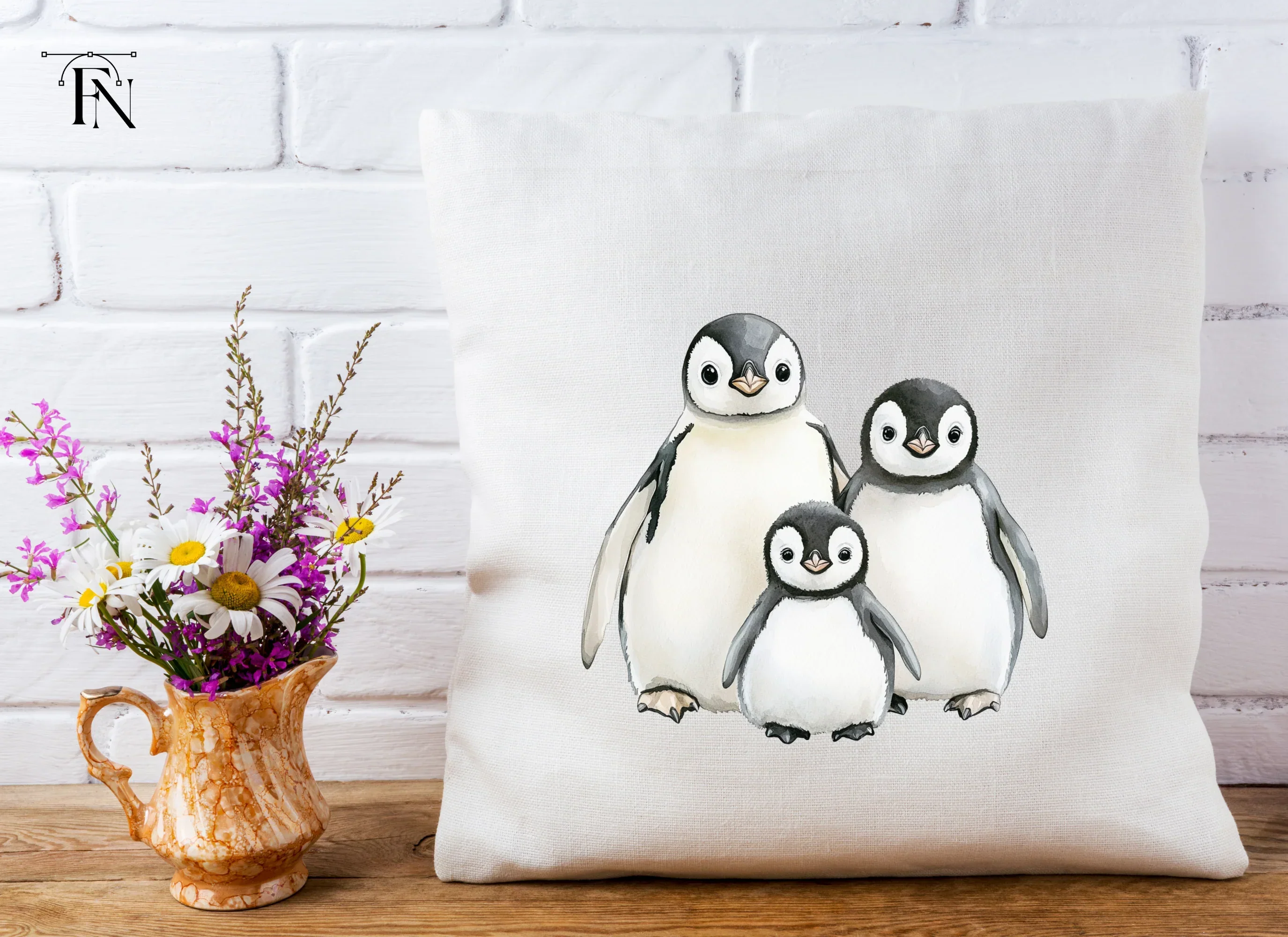 Charming Baby Penguin Clipart Bundle - Image 5