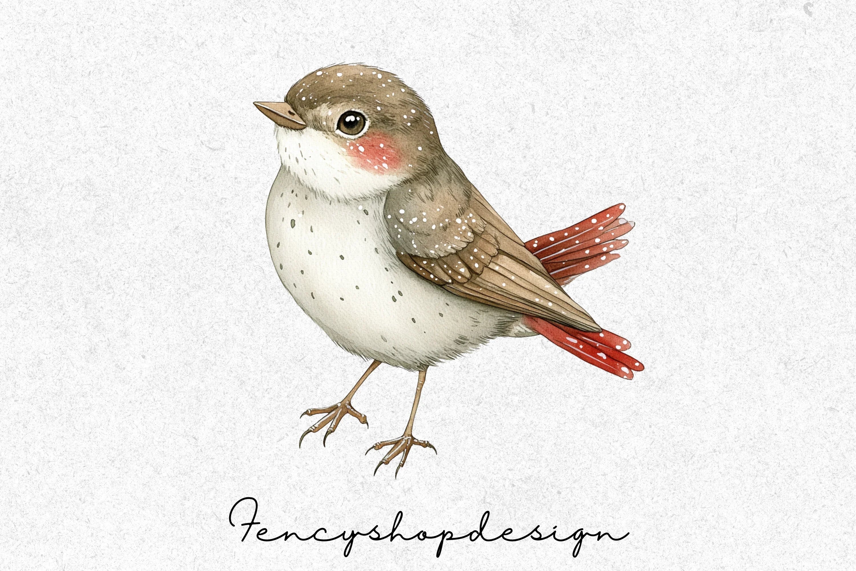 Charming Bird Clipart Bundle - Image 6