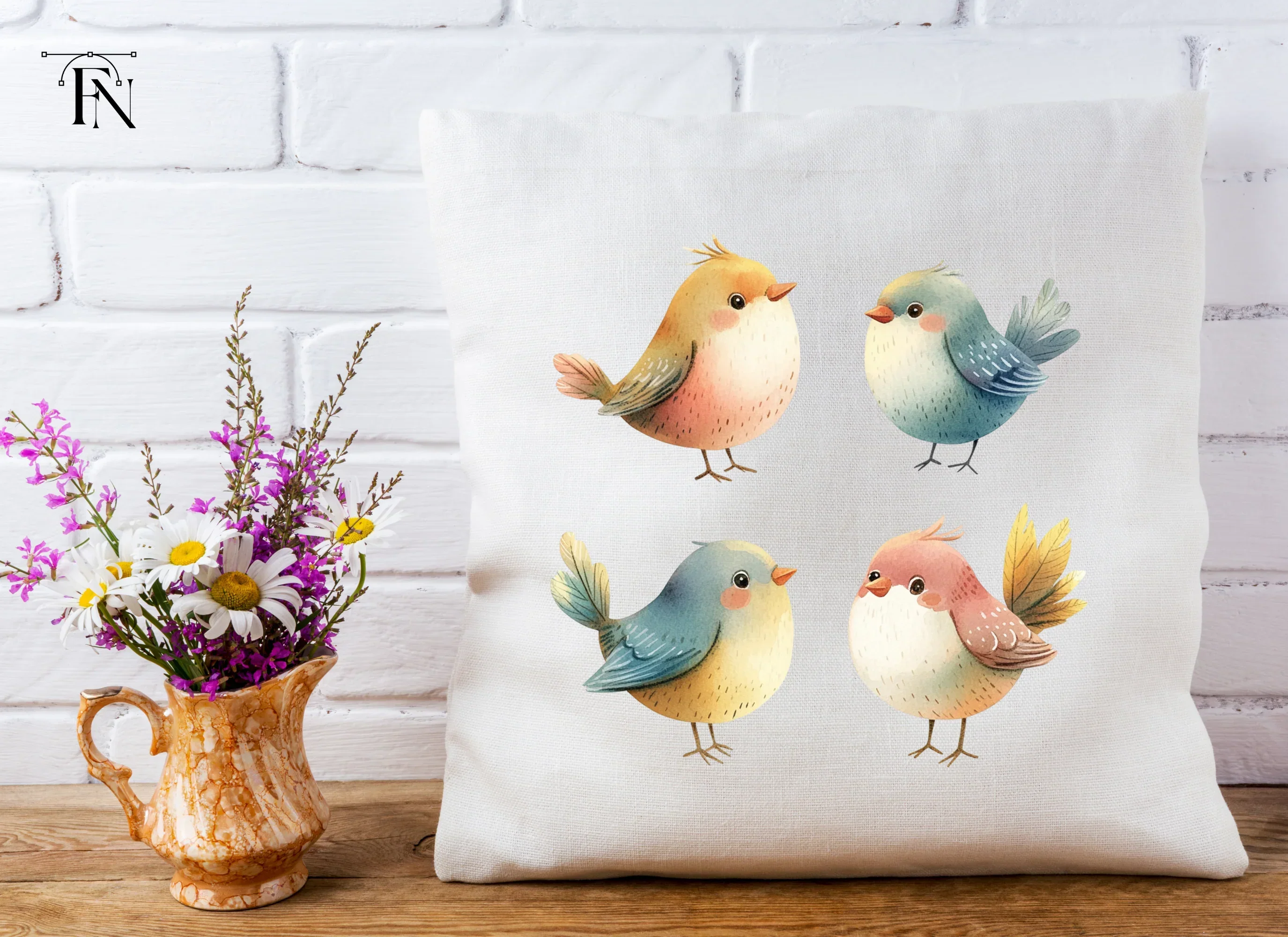 Charming Bird Clipart Bundle - Image 5