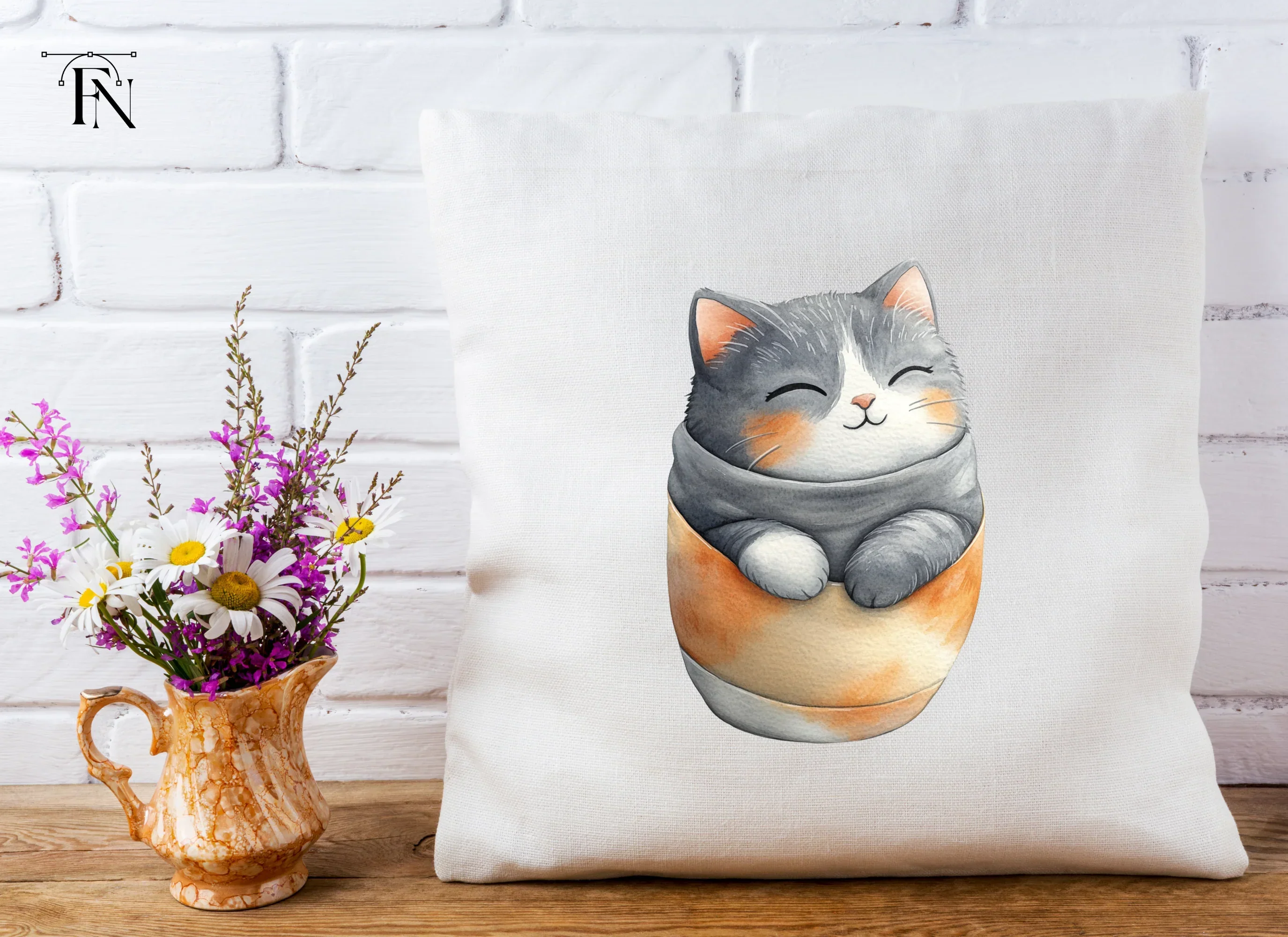 Charming Cat Clipart Bundle - Image 5