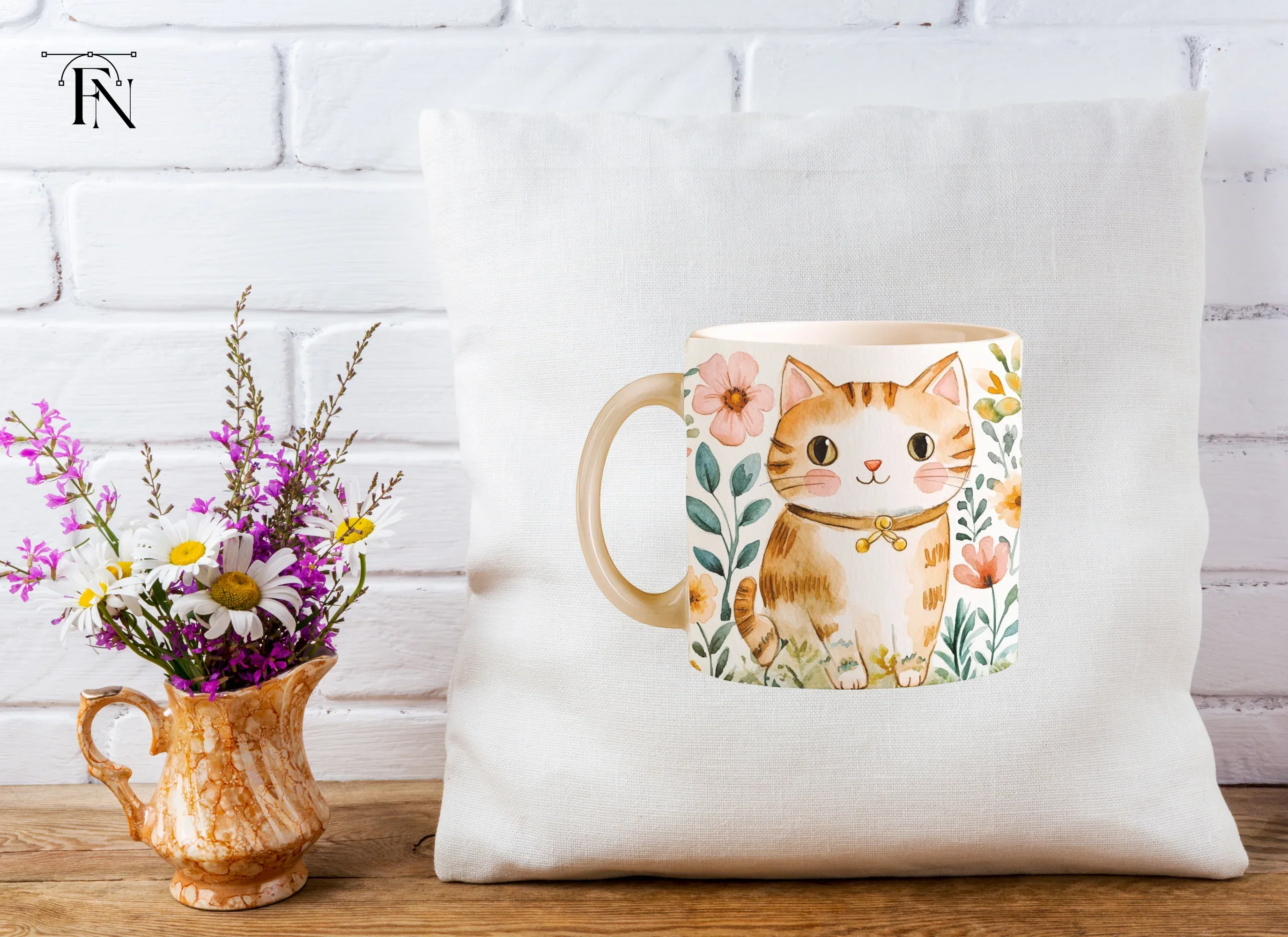 Charming Cat Designs Clipart Bundle - Image 5