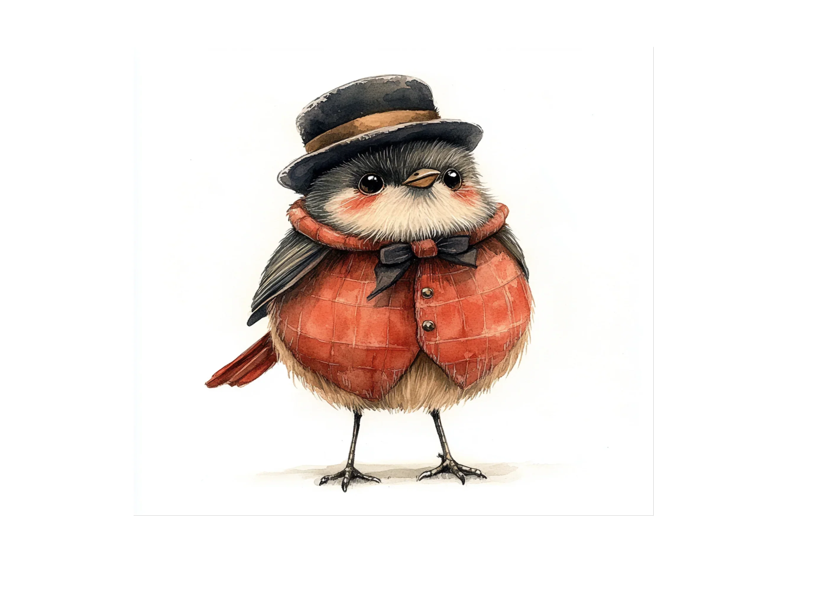 Charming Dapper Birds Clipart Bundle - Image 2