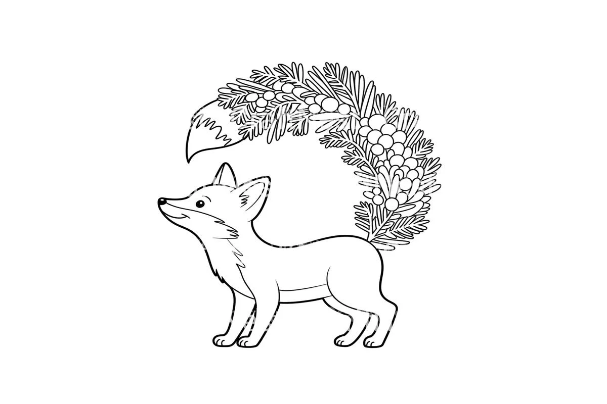 Charming Fox Coloring Books - Image 4