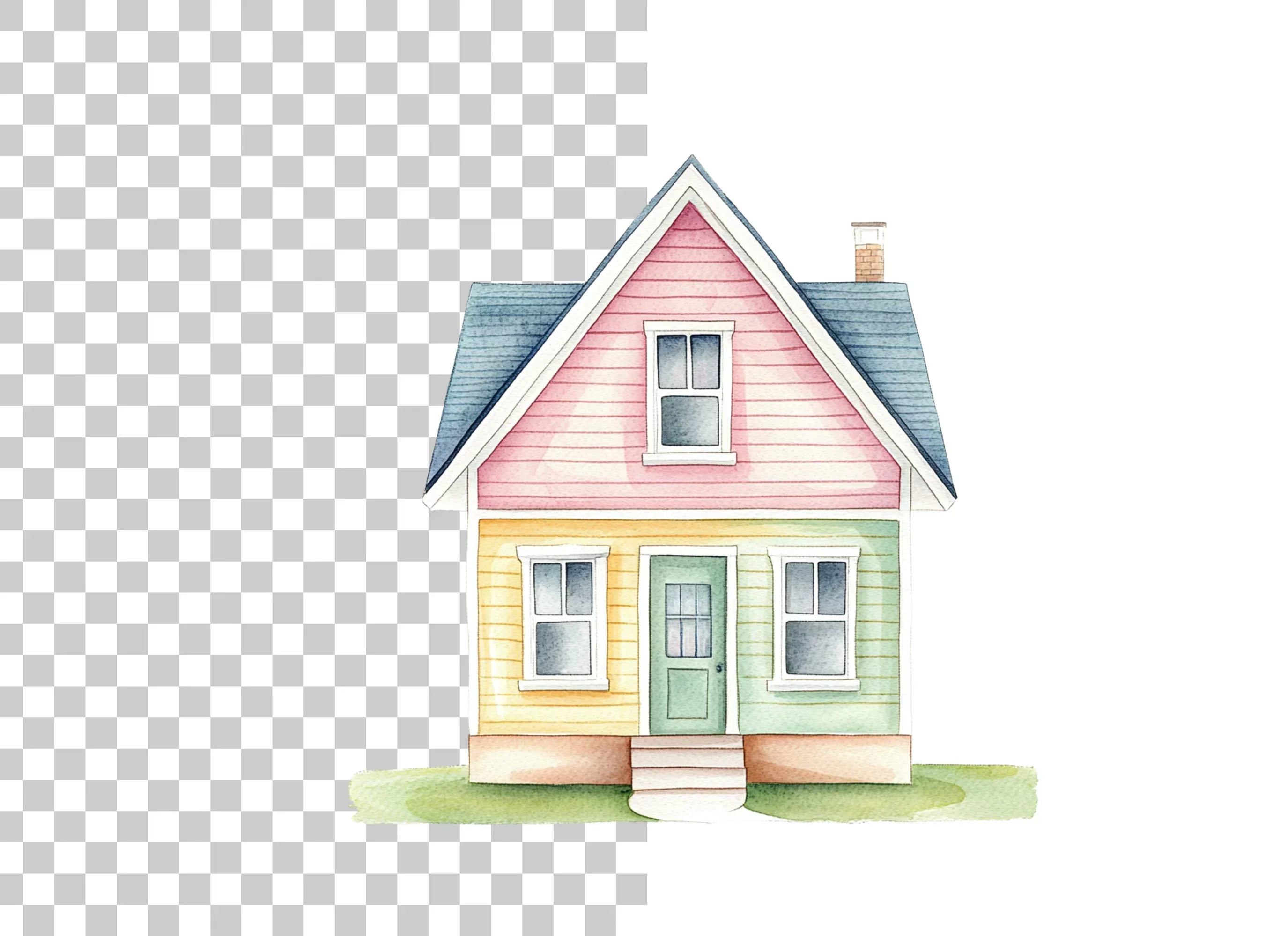 Charming Houses Clipart Bundle - Image 2