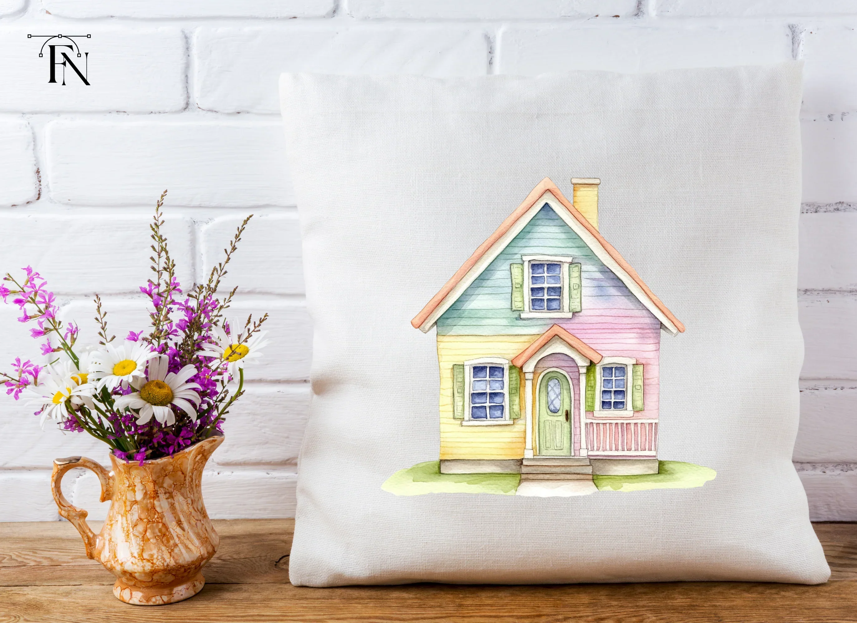 Charming Houses Clipart Bundle - Image 5