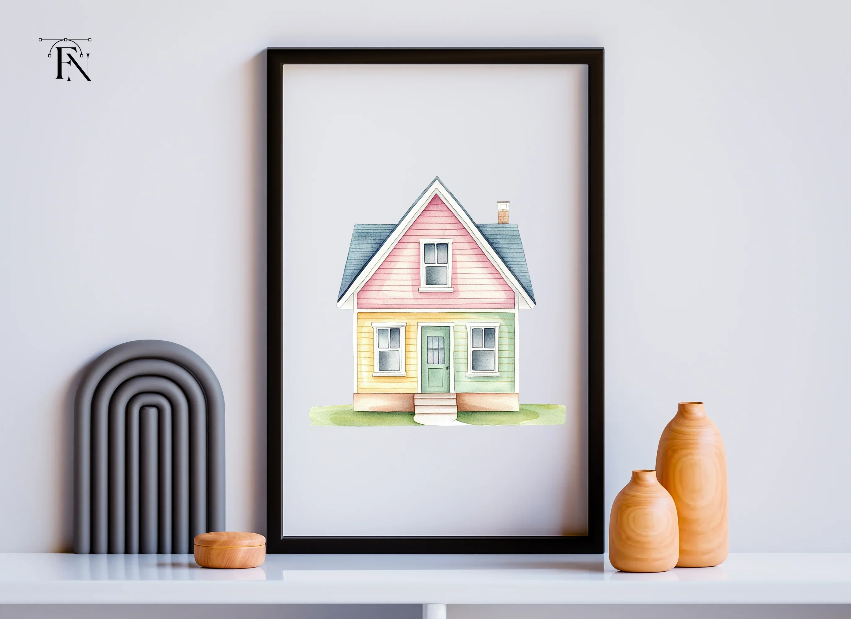 Charming Houses Clipart Bundle - Image 6