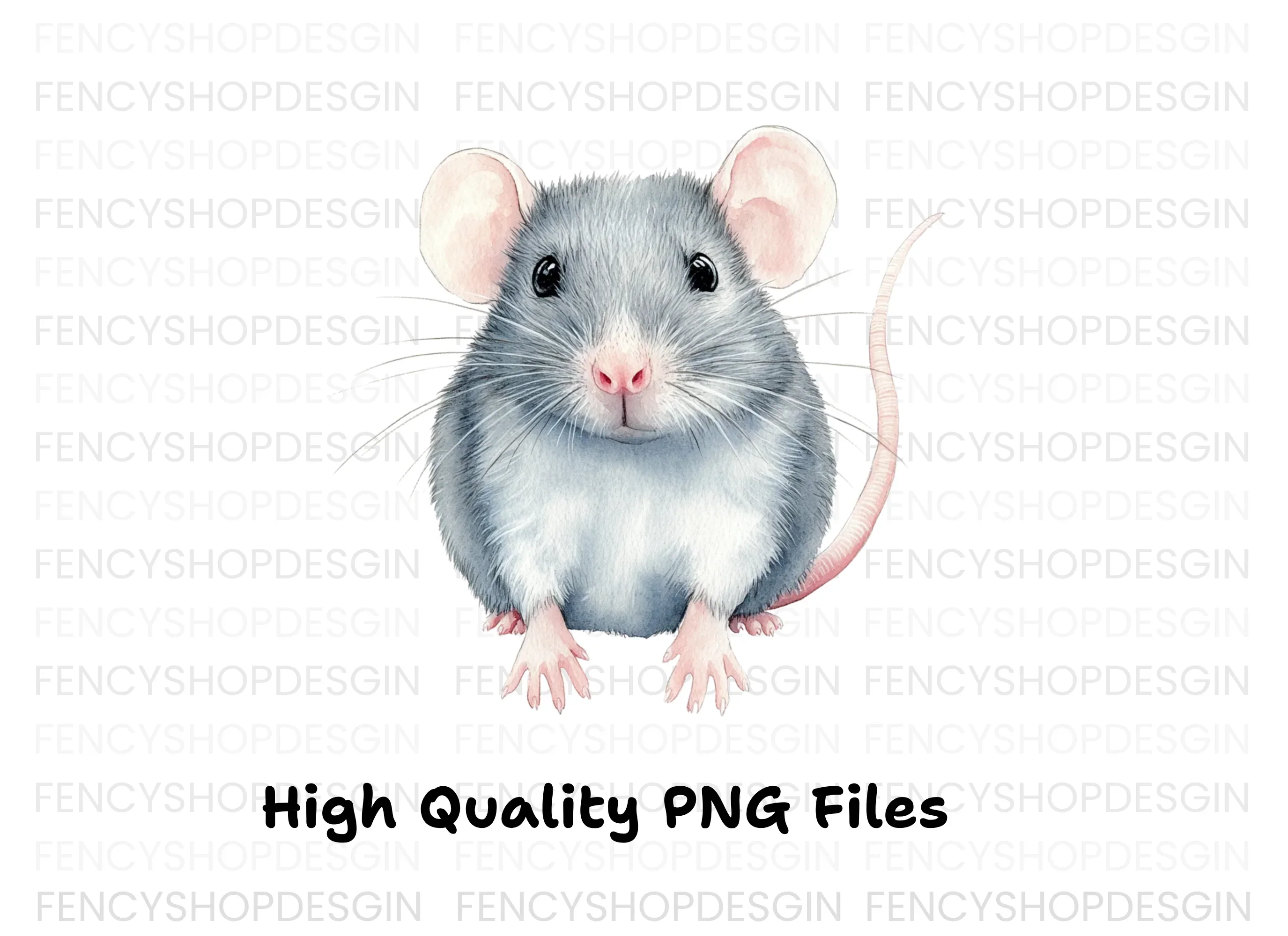 Charming Little Mouse Clipart Bundle - Image 2
