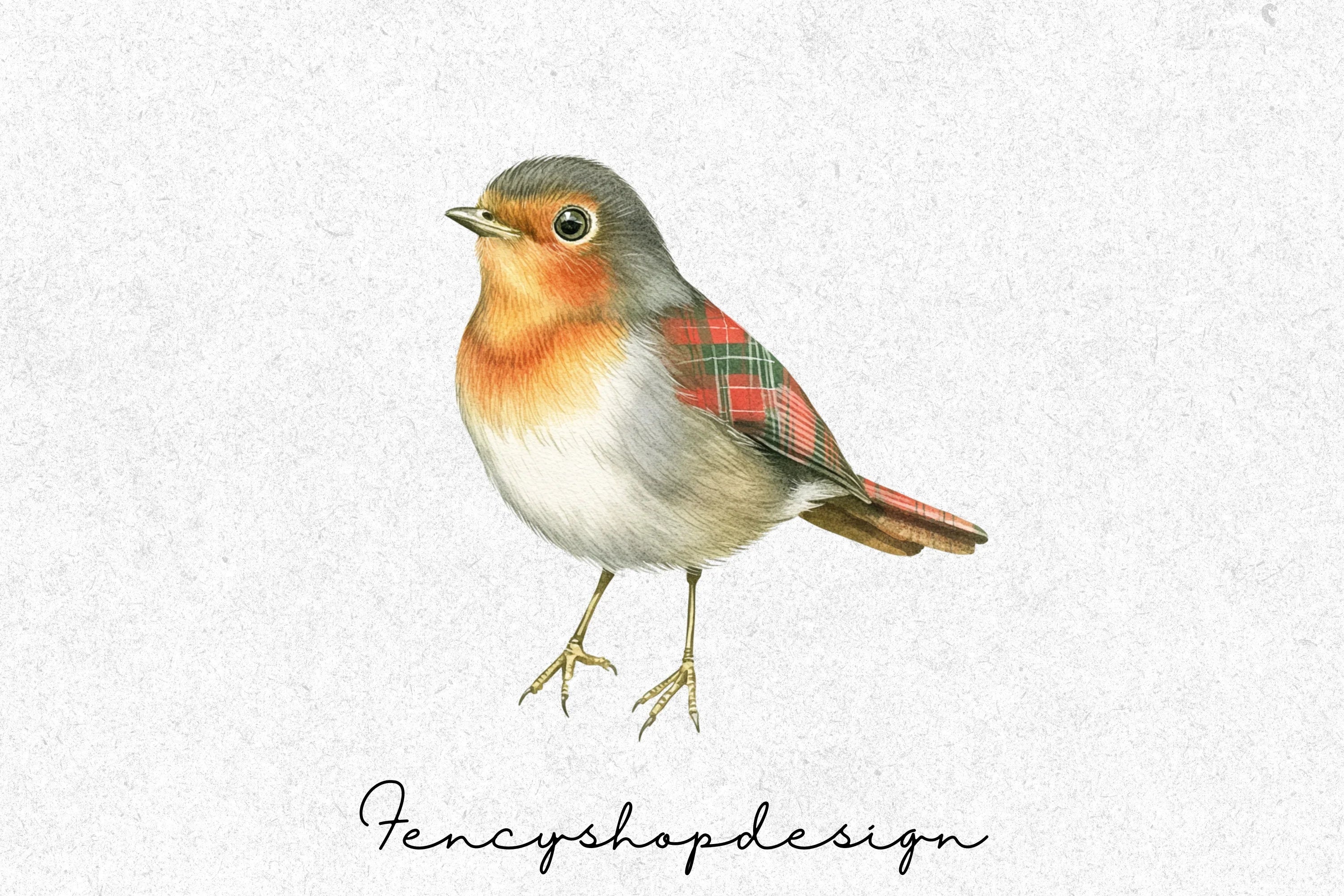 Charming Robin Clipart Bundle - Image 3