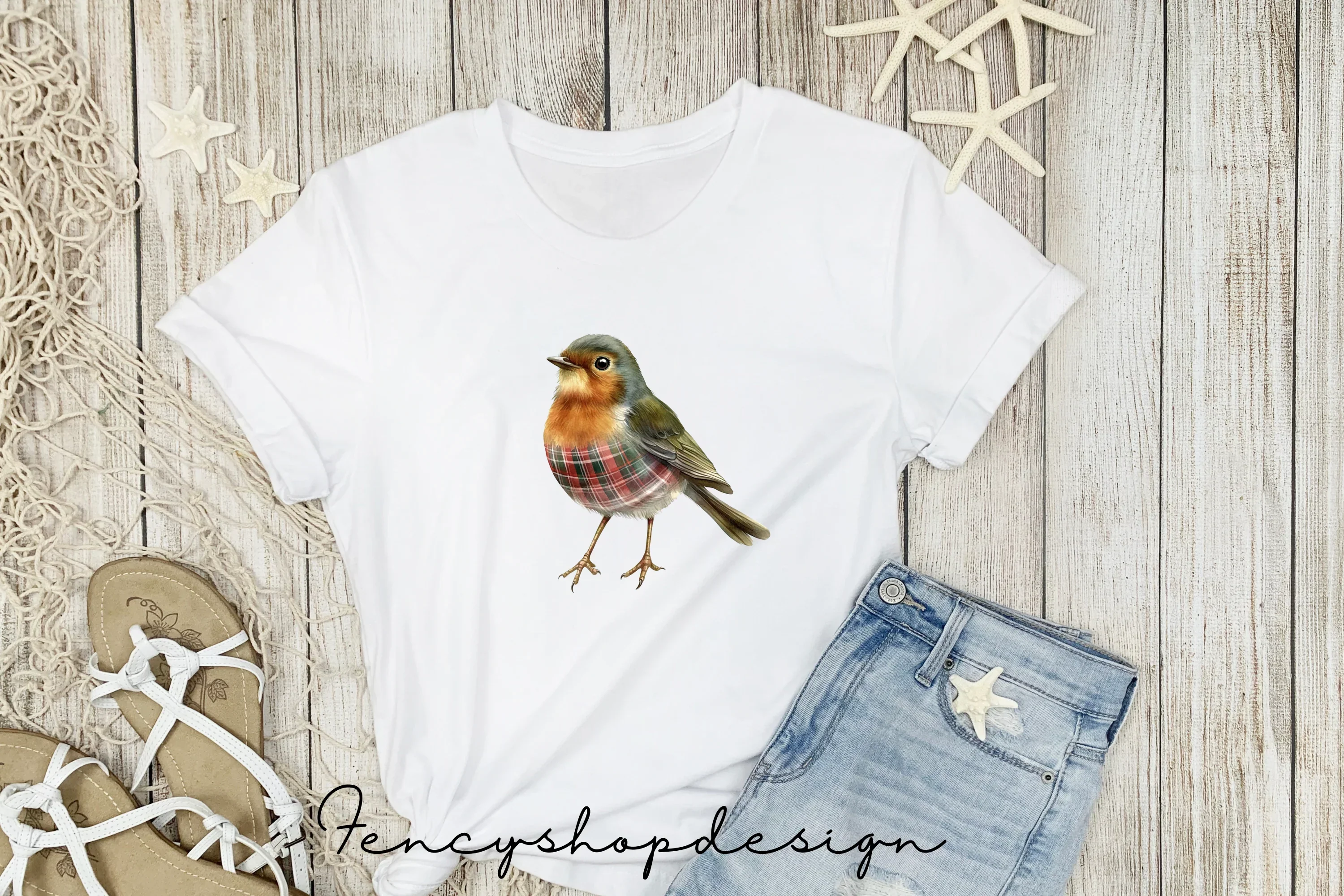 Charming Robin Clipart Bundle - Image 5