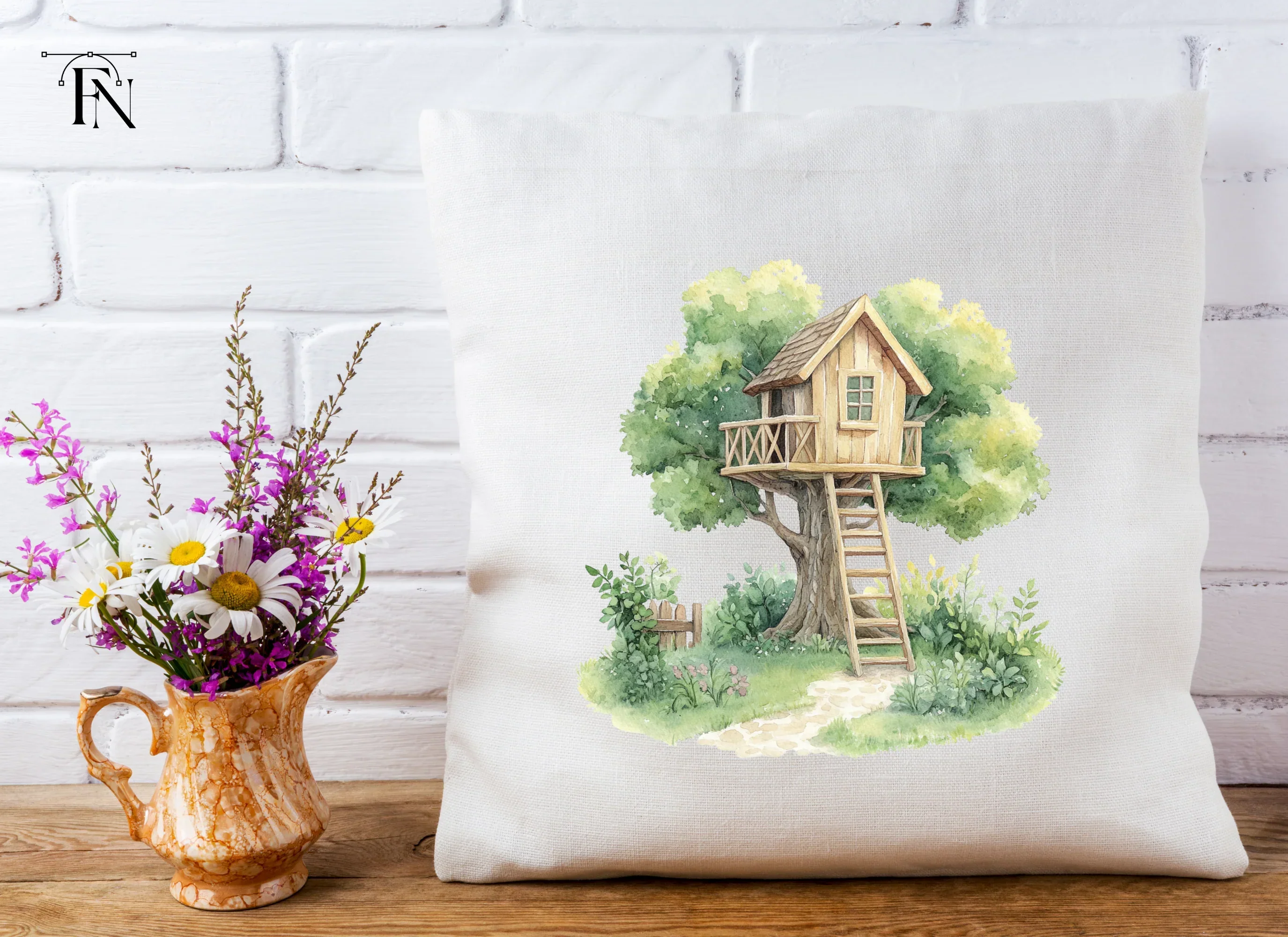 Charming Treehouse Clipart Bundle - Image 3