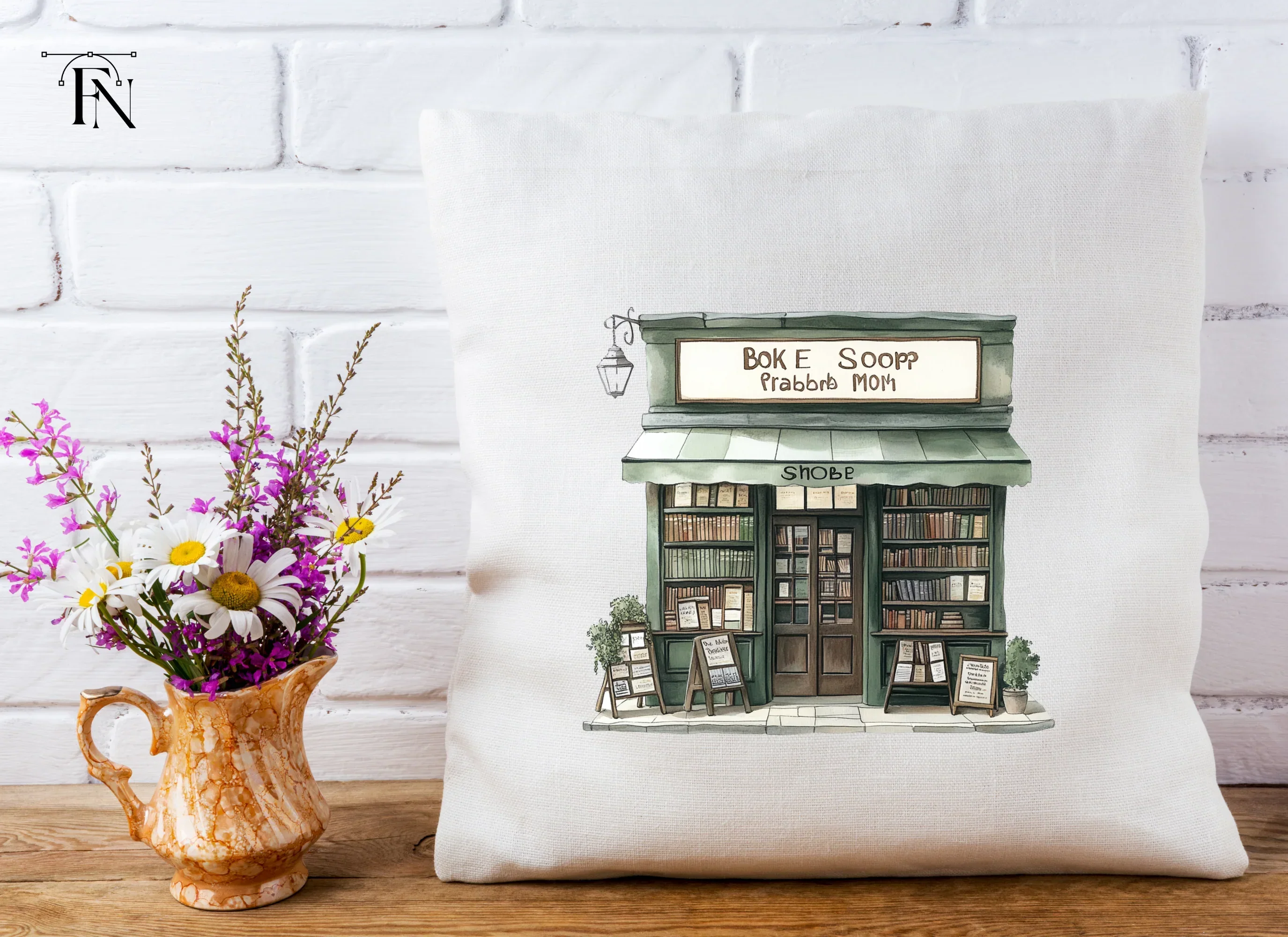 Charming Vintage Bookstore Clipart Bundle - Image 5