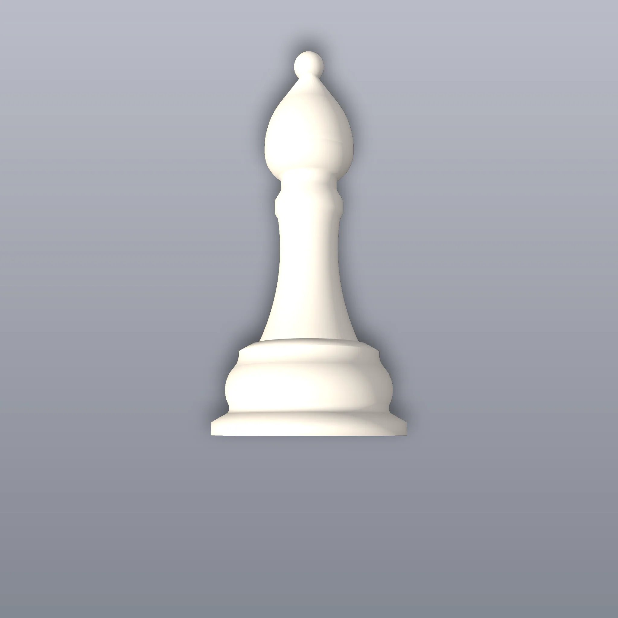 Chess Bishop 3D Print STL File