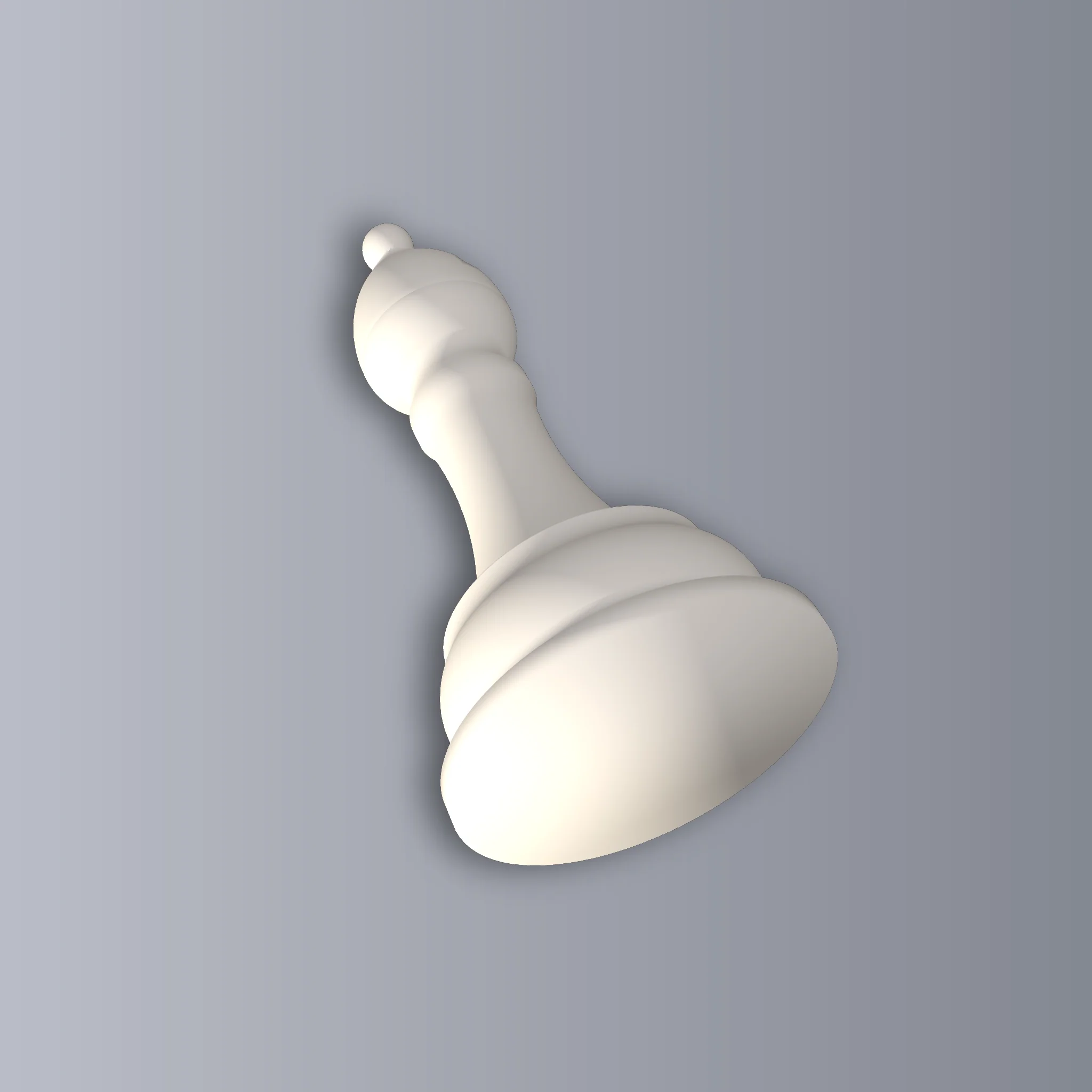 Chess Bishop 3D Print STL File - Image 2