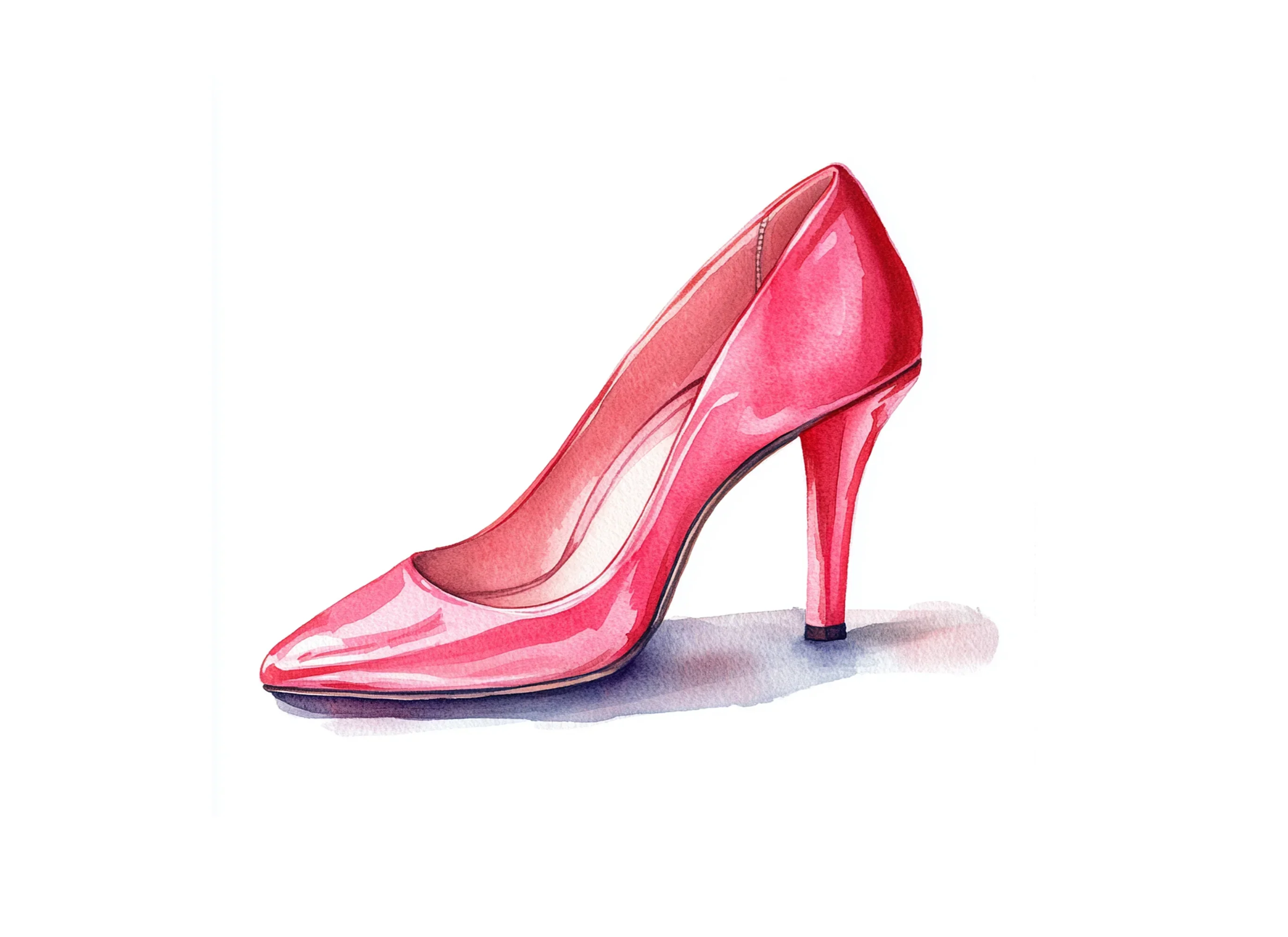 Chic Pink Heels Clipart Bundle - Image 2