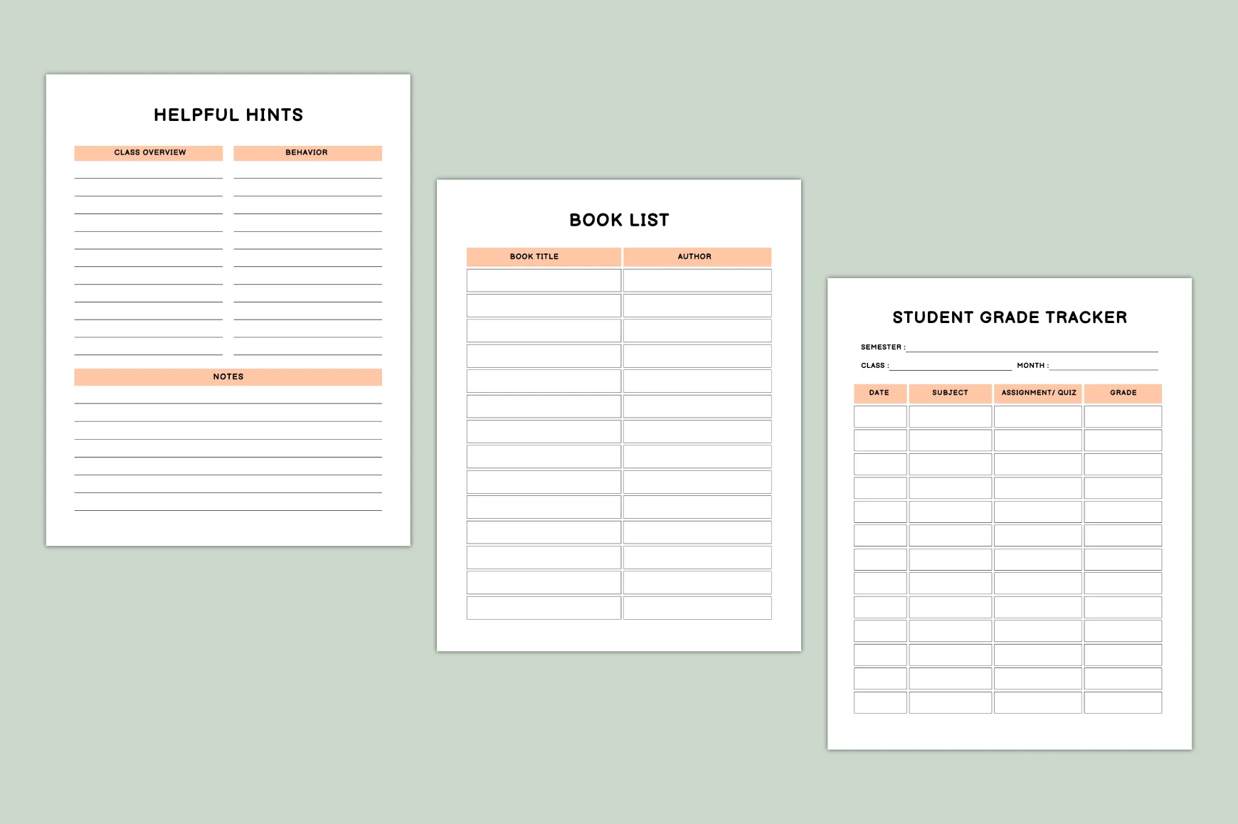 Children's School Life Planner - Image 2
