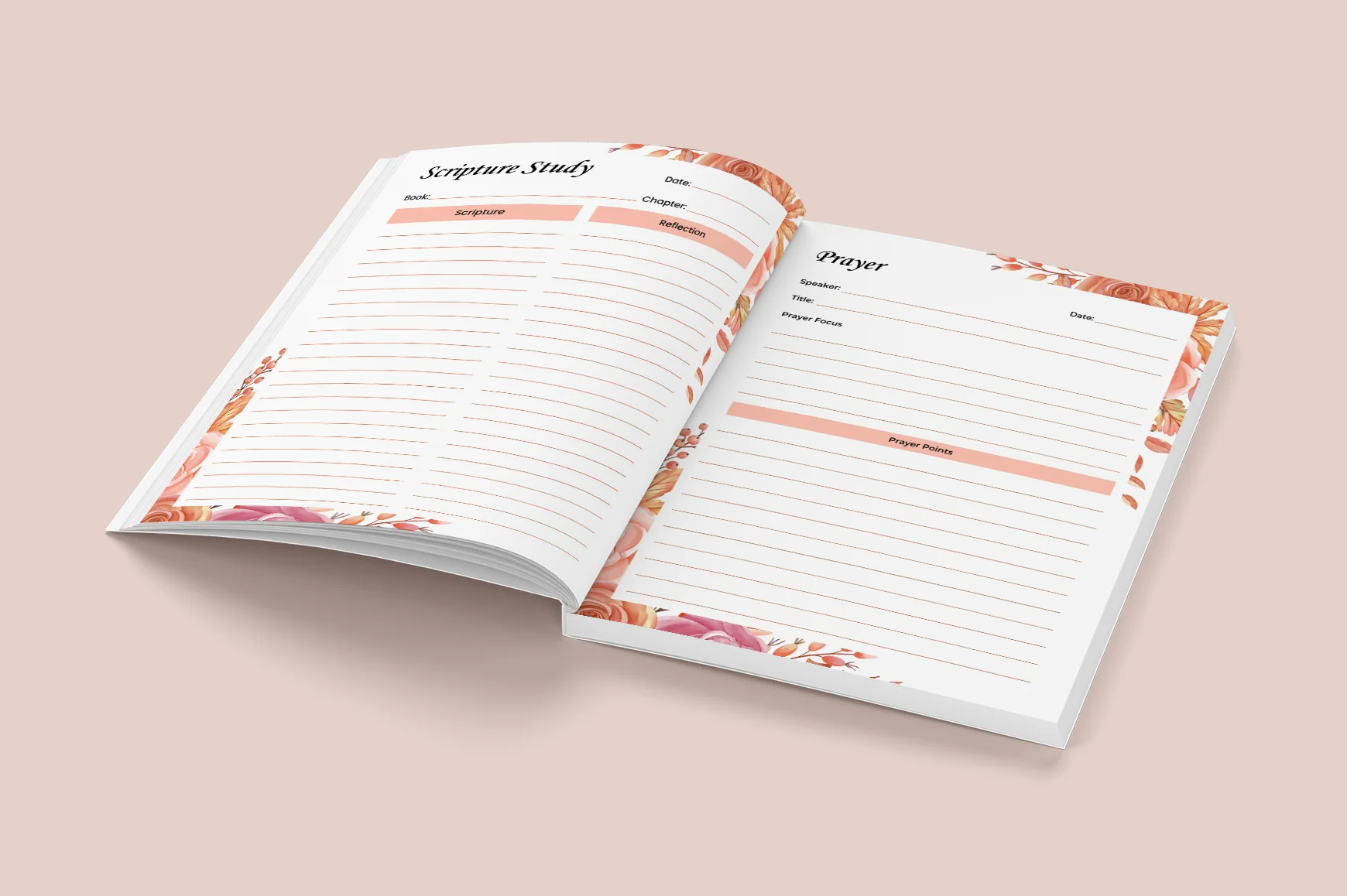 Christian Faith Prayer Reflection Journal - Image 2