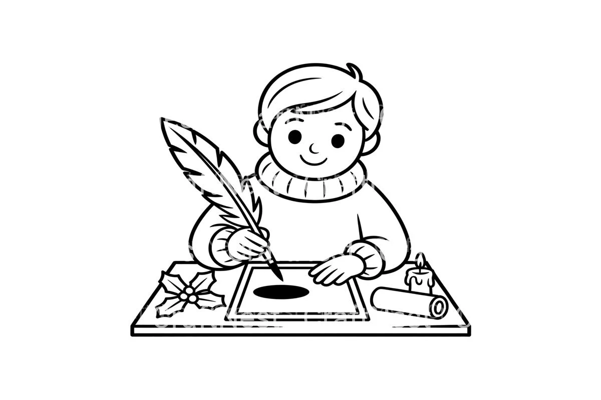 Christmas Artist Fun Coloring Books - Image 3