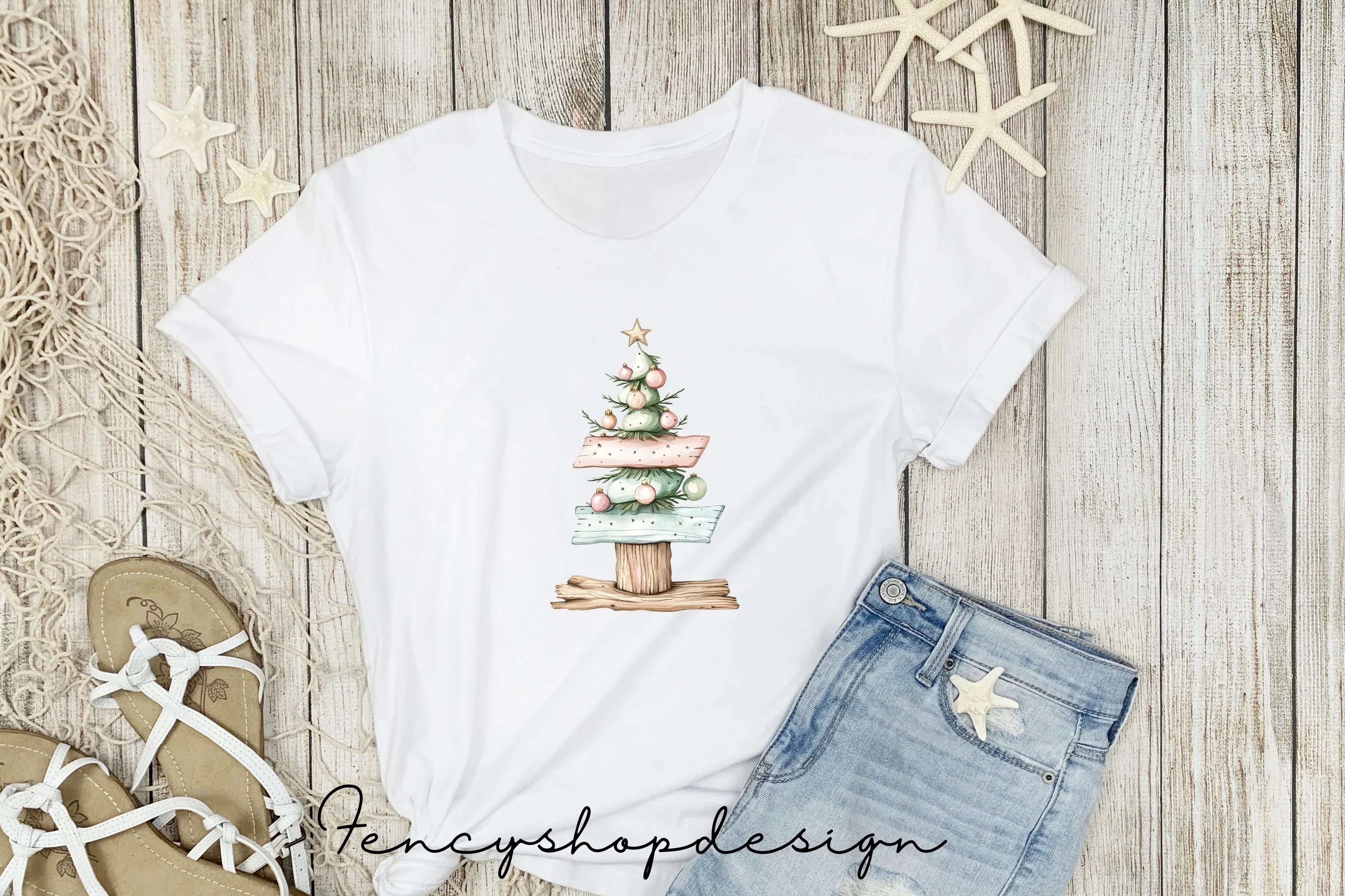 Christmas Direction Signs Clipart Bundle - Image 5