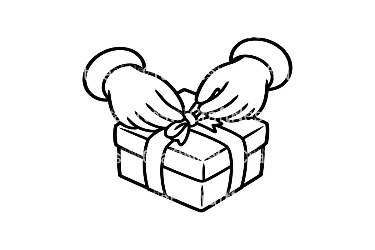 Christmas Gift Wrapping Coloring Books - Image 3