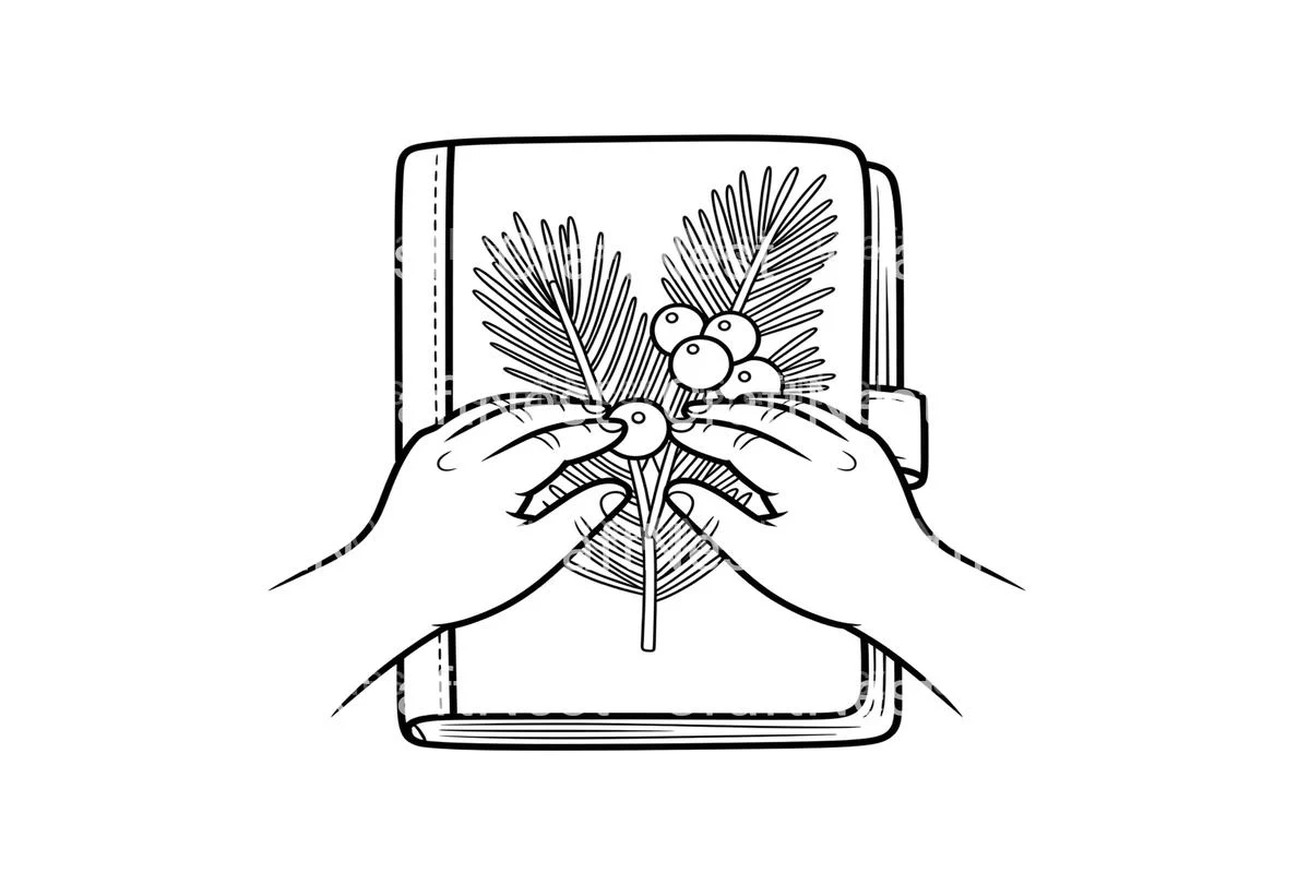 Christmas Hands Decorating Planner Coloring Books - Image 4