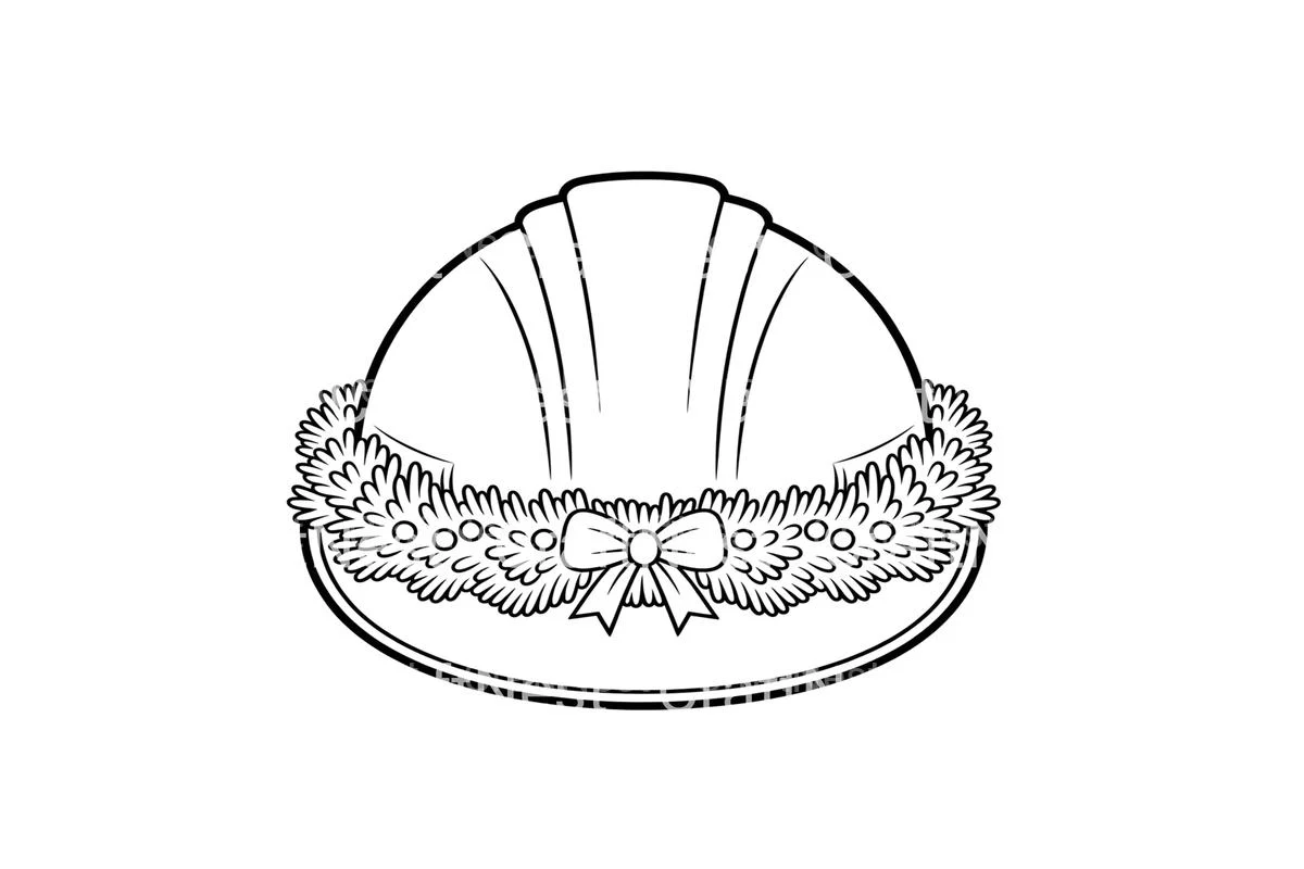 Christmas Hard Hats Coloring Books - Image 4