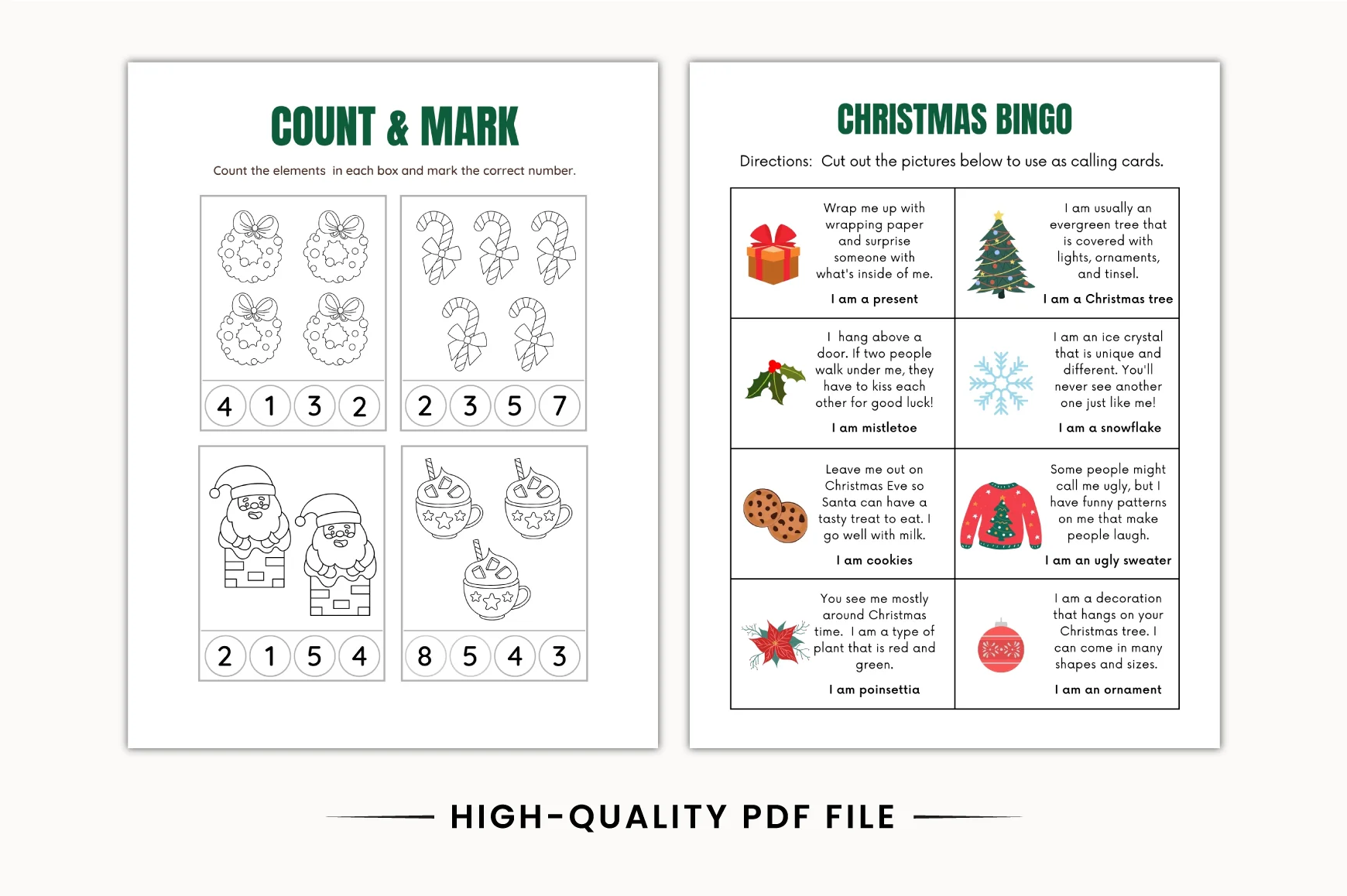 Christmas Holiday Activity Planner - Image 3