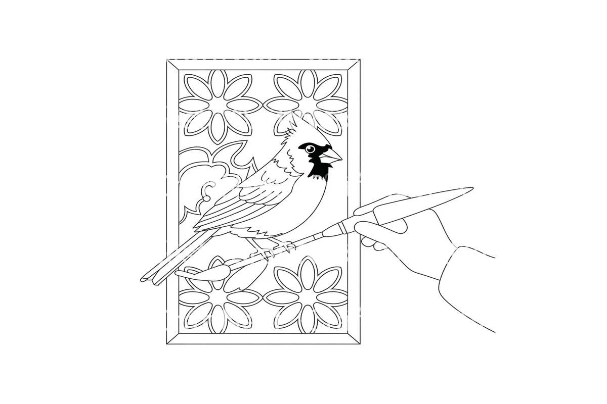 Christmas Ornament Gingerbread Coloring Books - Image 3