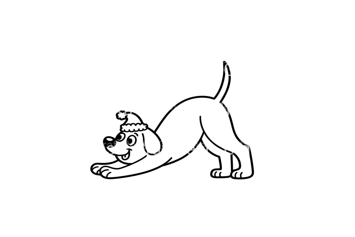Christmas Puppy Playtime Coloring Books - Image 4