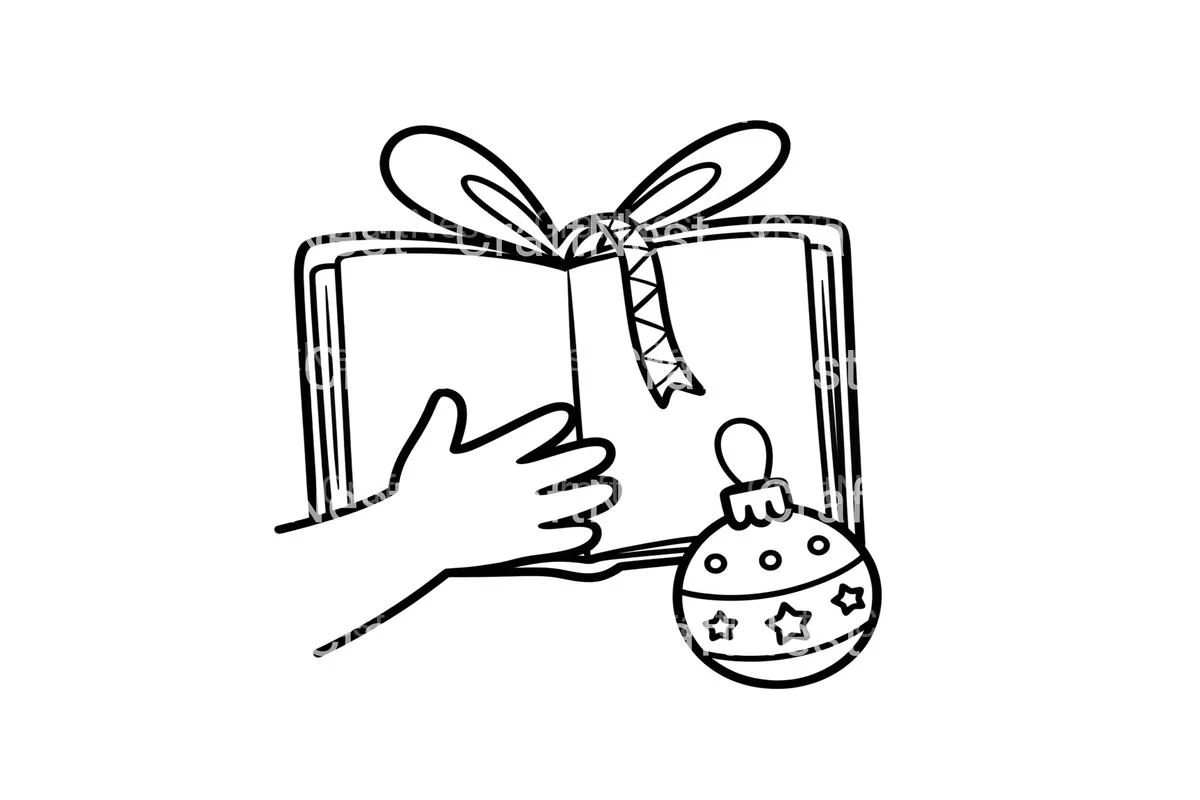 Christmas Santa BoyPlanner Coloring Books - Image 2