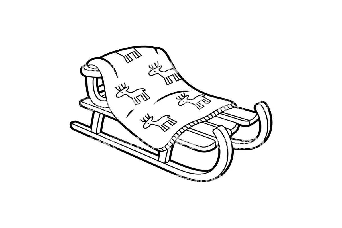 Christmas SleighsFun Coloring Books - Image 3