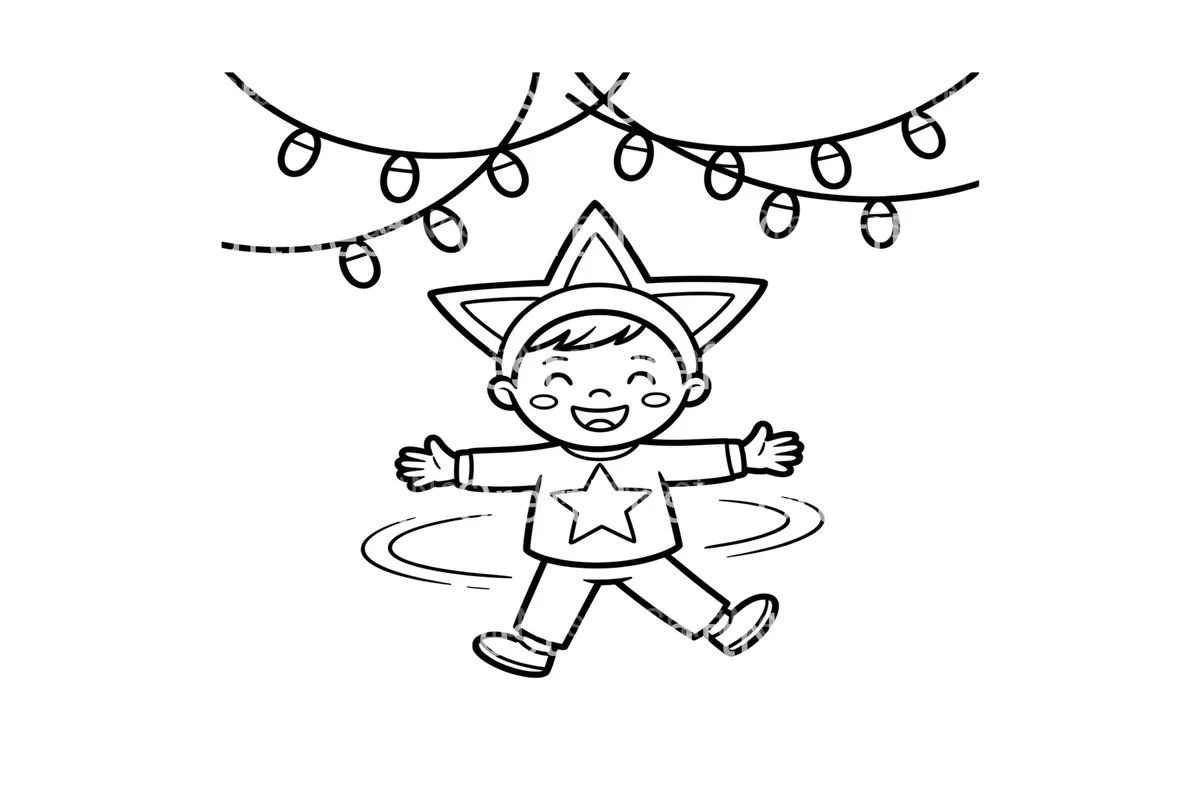 Christmas Star KidsFun Coloring Books - Image 3