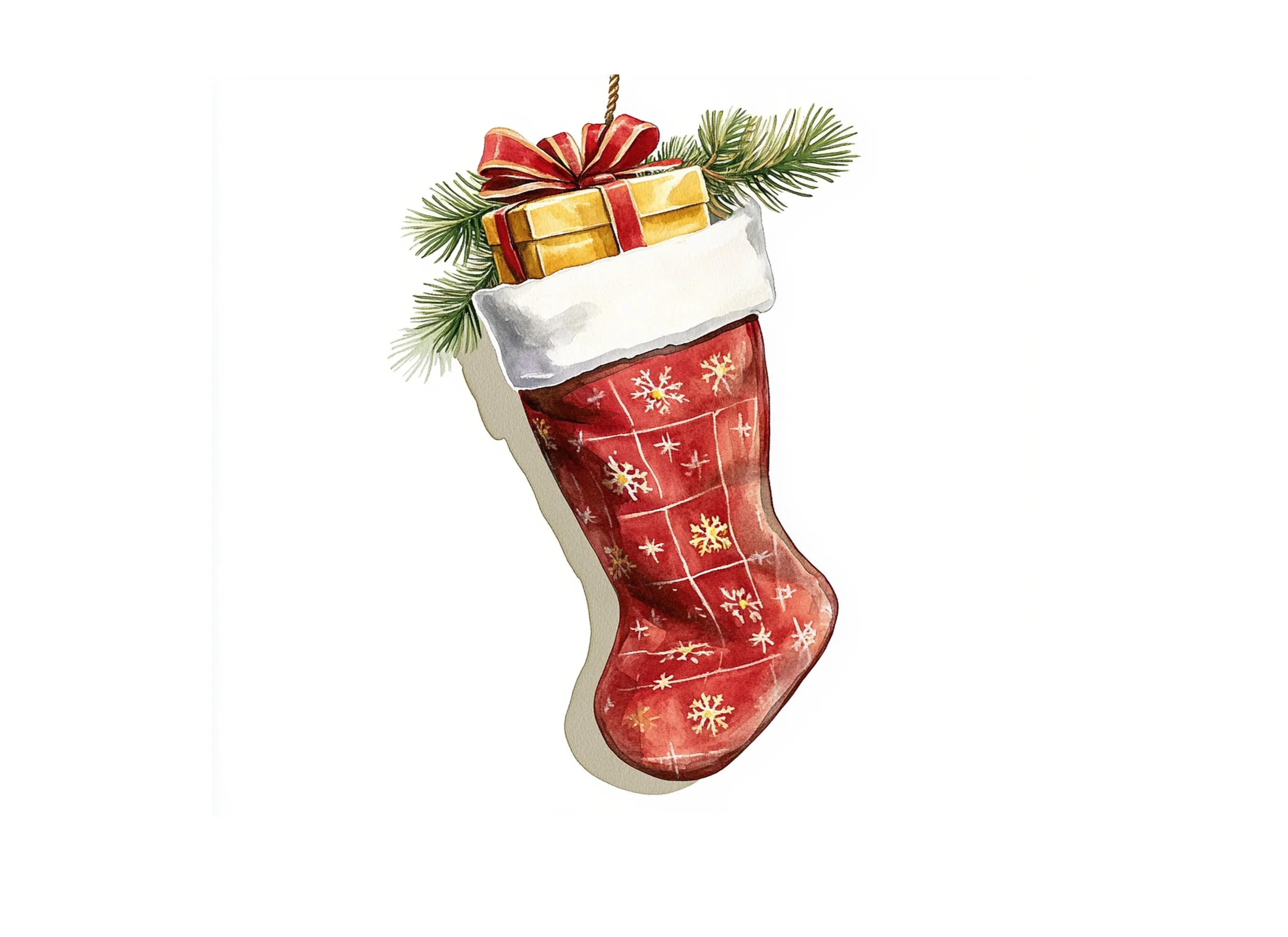 Christmas Stockings Clipart Bundle - Image 2