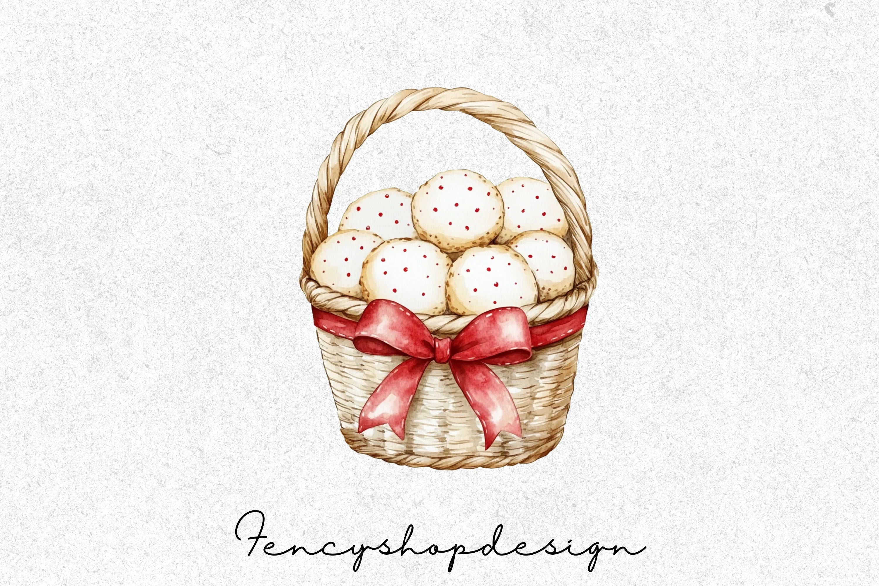 Christmas Treats Baskets Clipart Bundle - Image 7